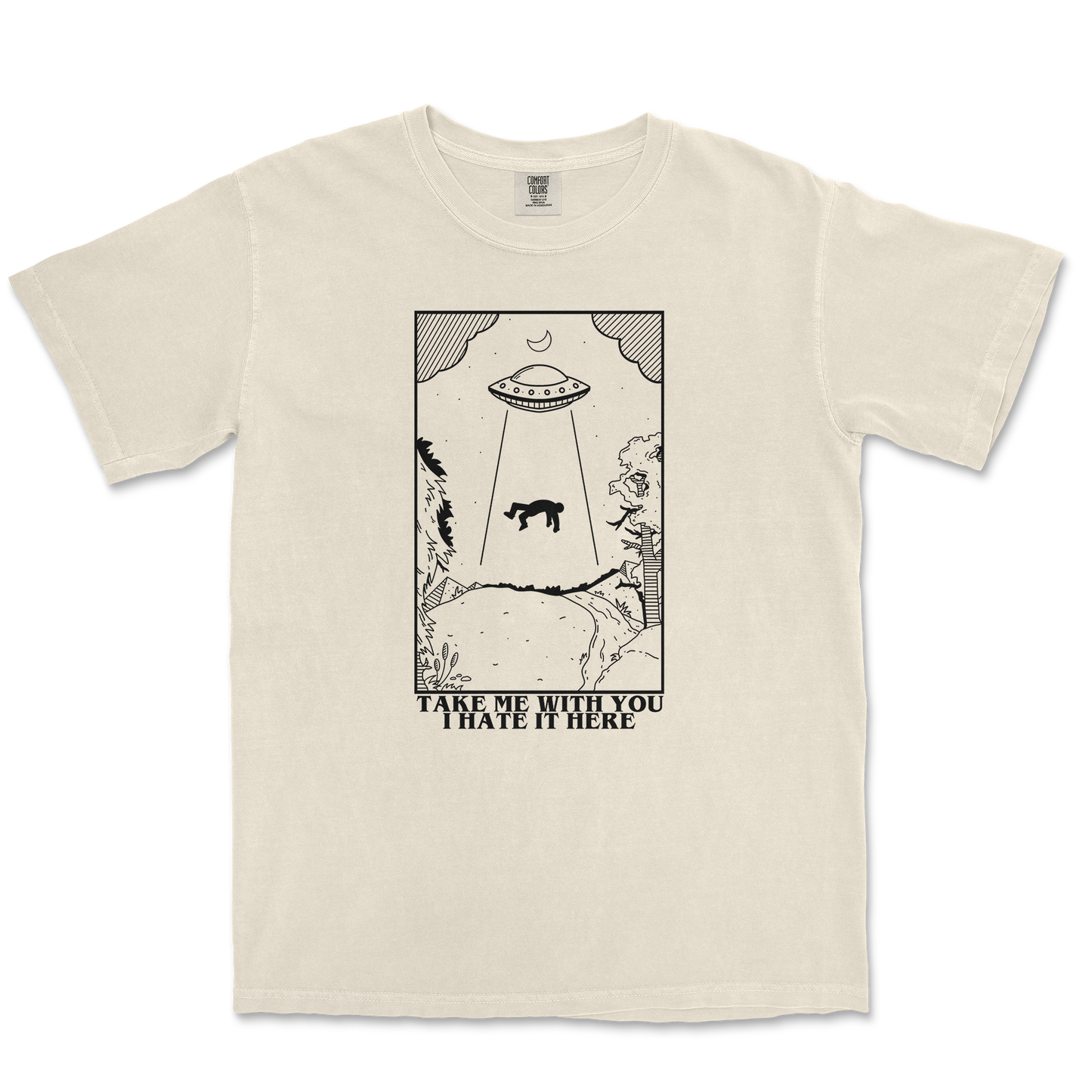Comfort Colors T-Shirt in Ivory