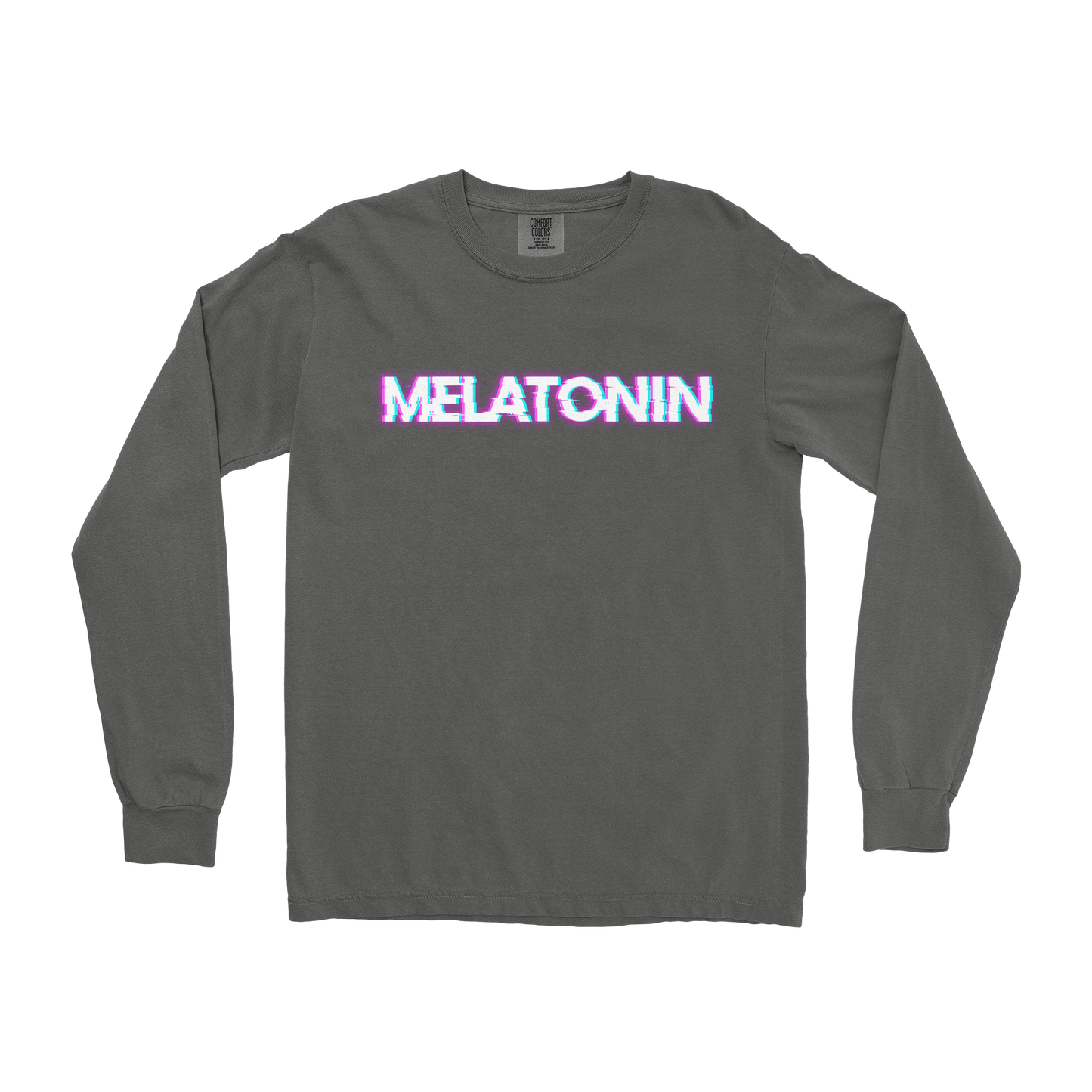 Comfort Colors Long Sleeve Melatonin in Pepper