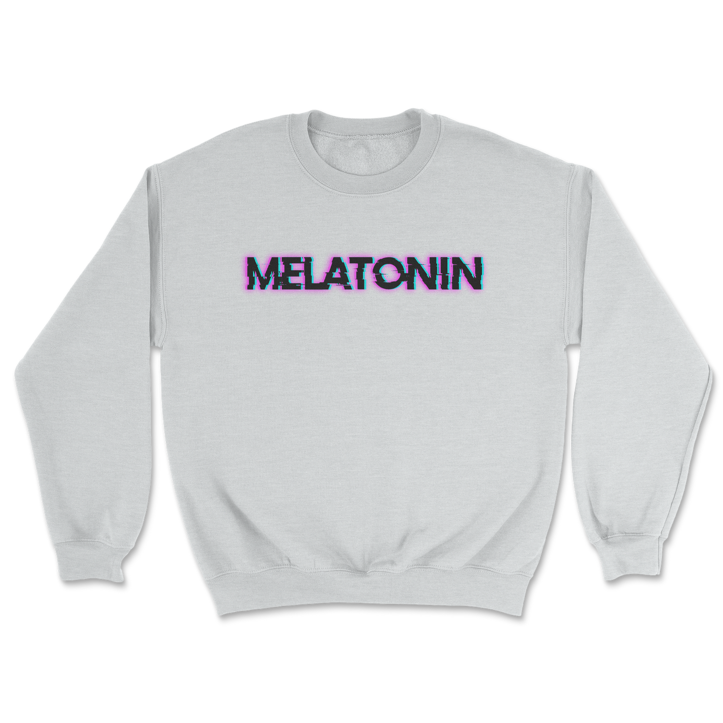 Heavy Blend Crew Neck Melatonin in Sports Grey