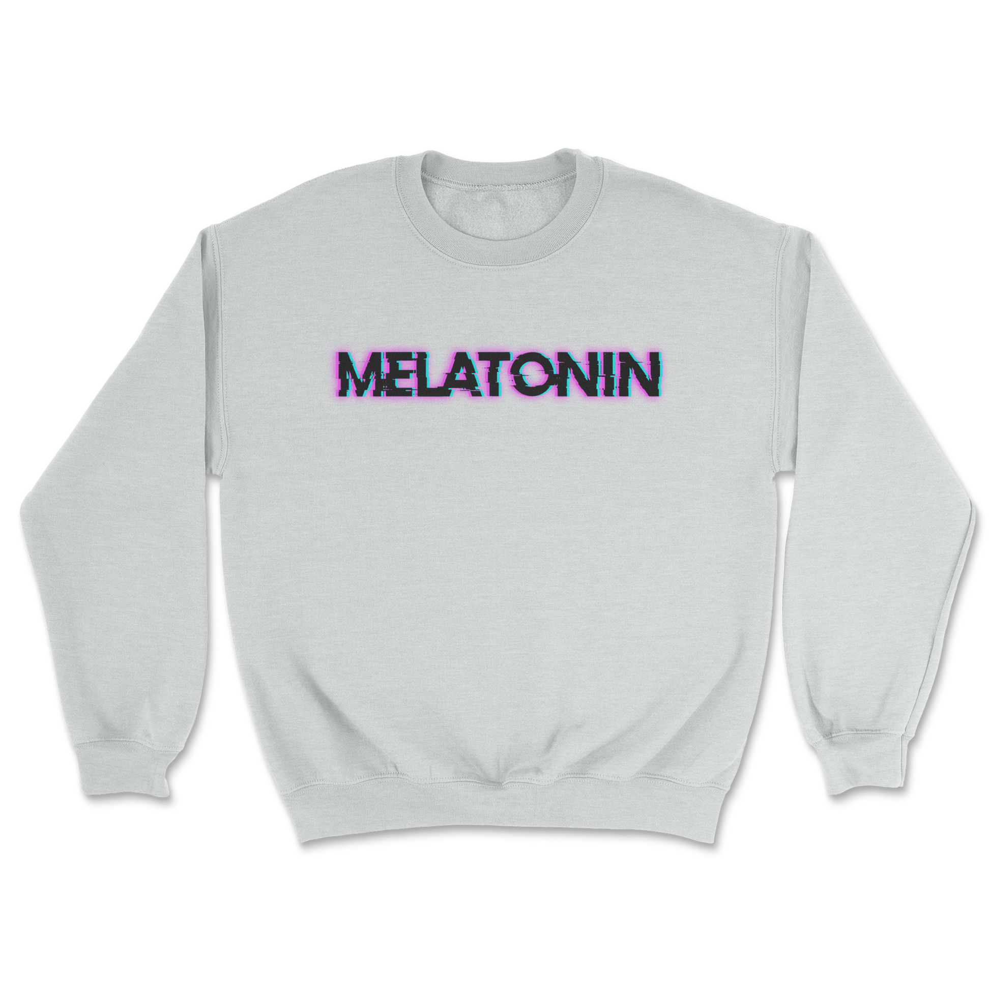 Heavy Blend Crew Neck Melatonin in Sports Grey