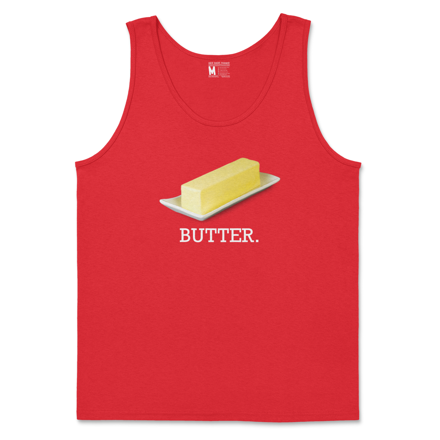 Gildan SoftStyle Tank Top Butter in Red