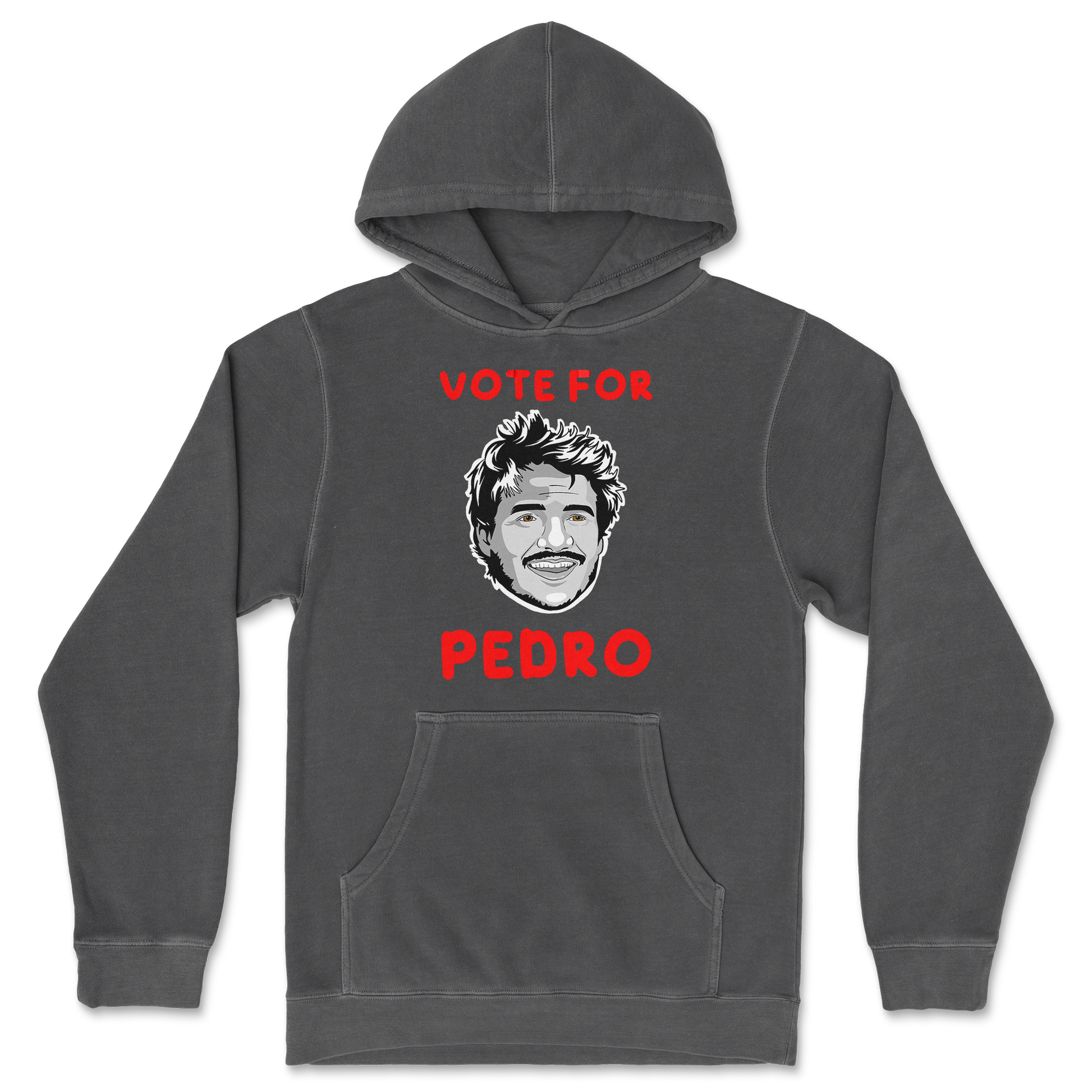 Independent Clothing Co. Hoodie Vote For Pedro in Black