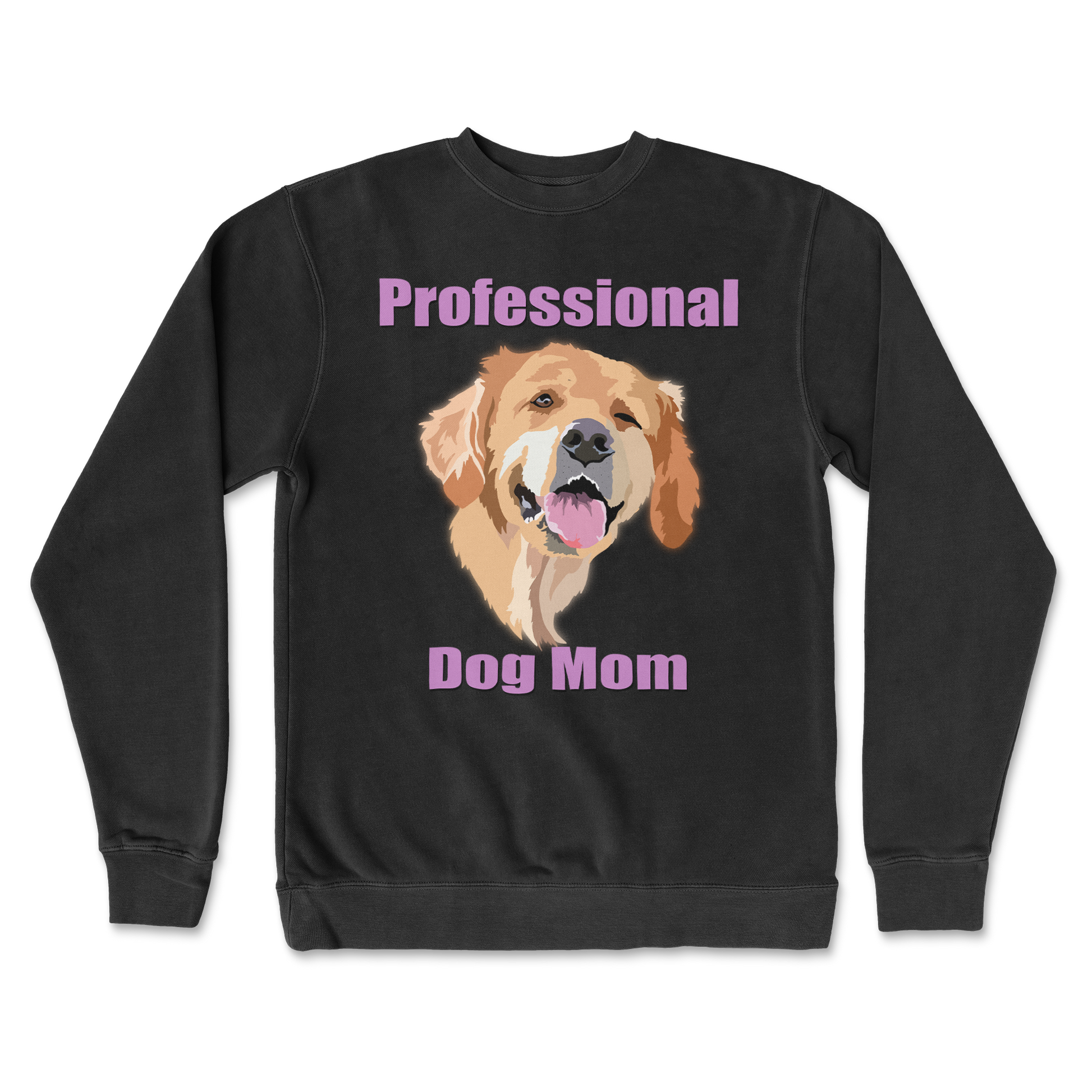 Independent Clothing Co. Crew Neck Dog Mom in Black