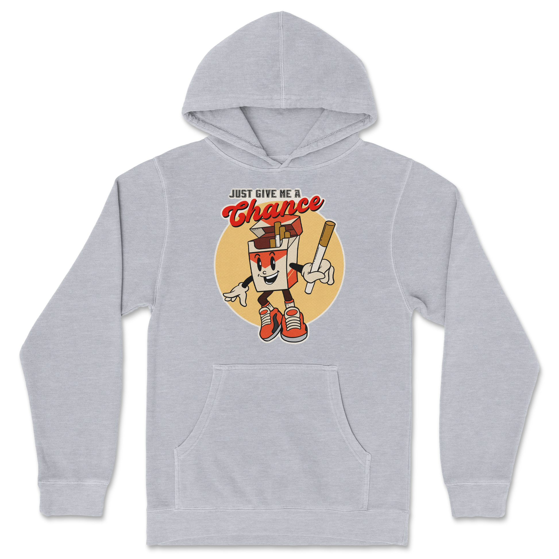 Independent Clothing Co. Hoodie Vintage Cigarette in Grey Heather