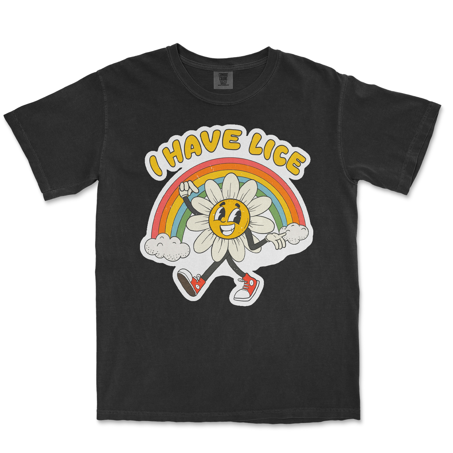 Comfort Colors T-Shirt Lice in Black