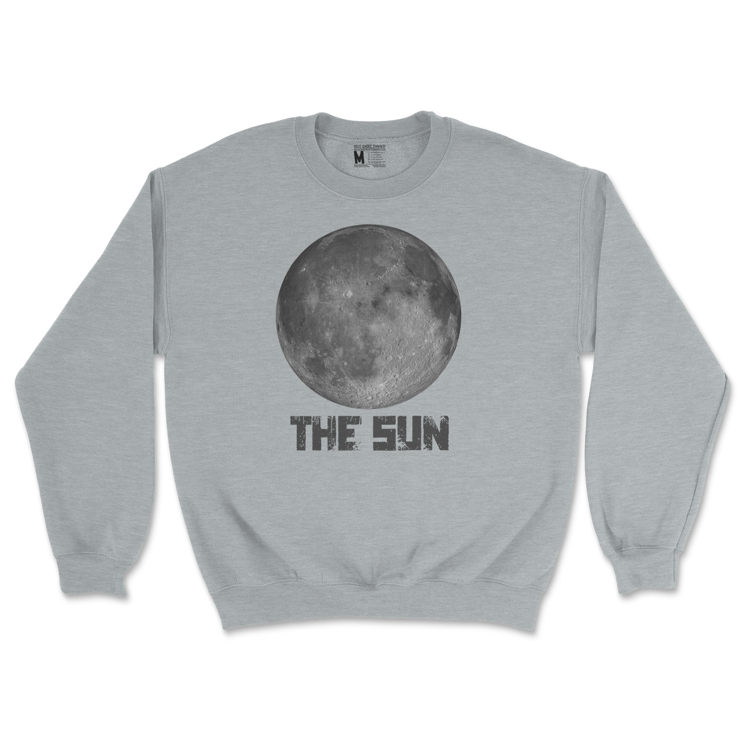 Gildan SoftStyle Crew Neck The Sun in SportsGrey