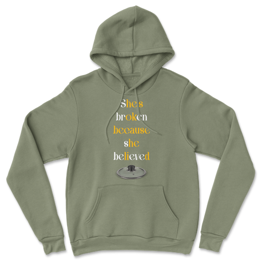 The Nice Shirt Hoodie He Lid  in Military-Green