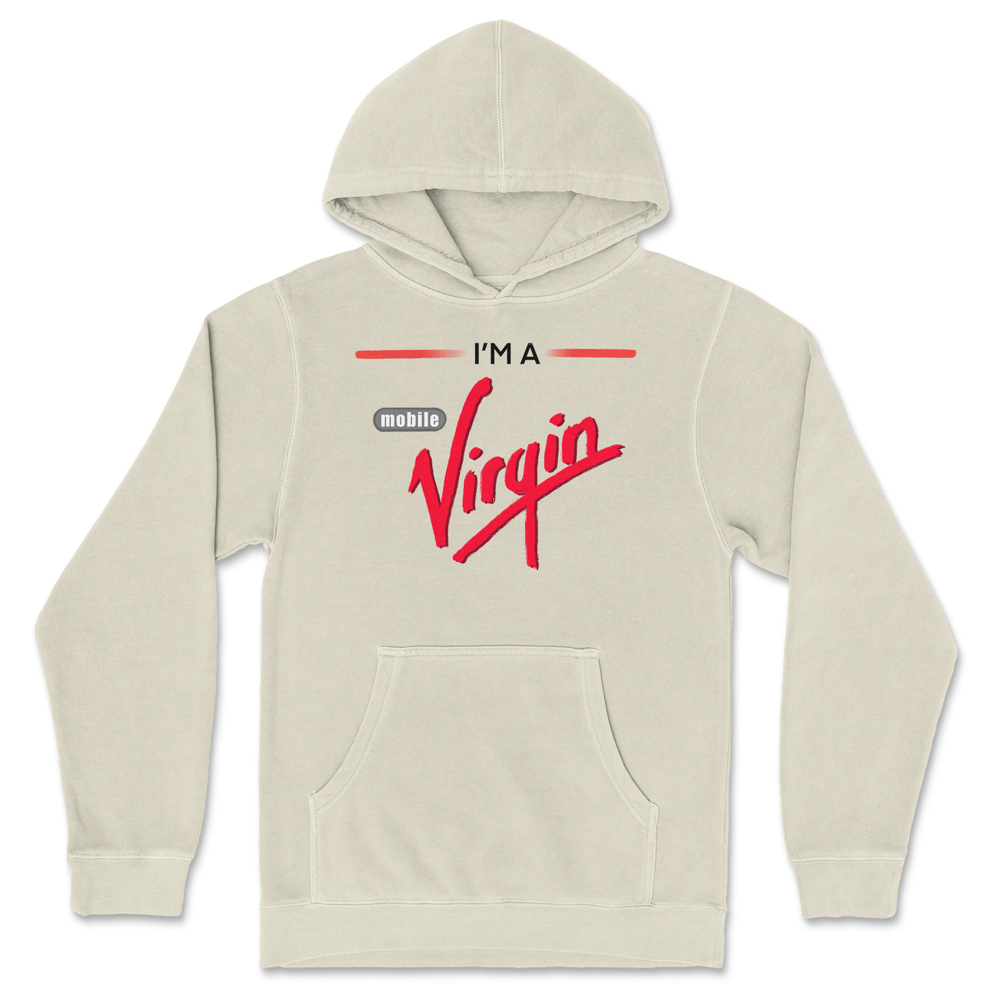 Independent Clothing Co. Hoodie Mobile Virgin in Ivory