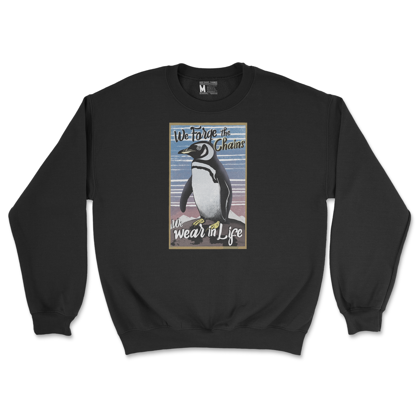 Gildan SoftStyle Crew Neck in Black