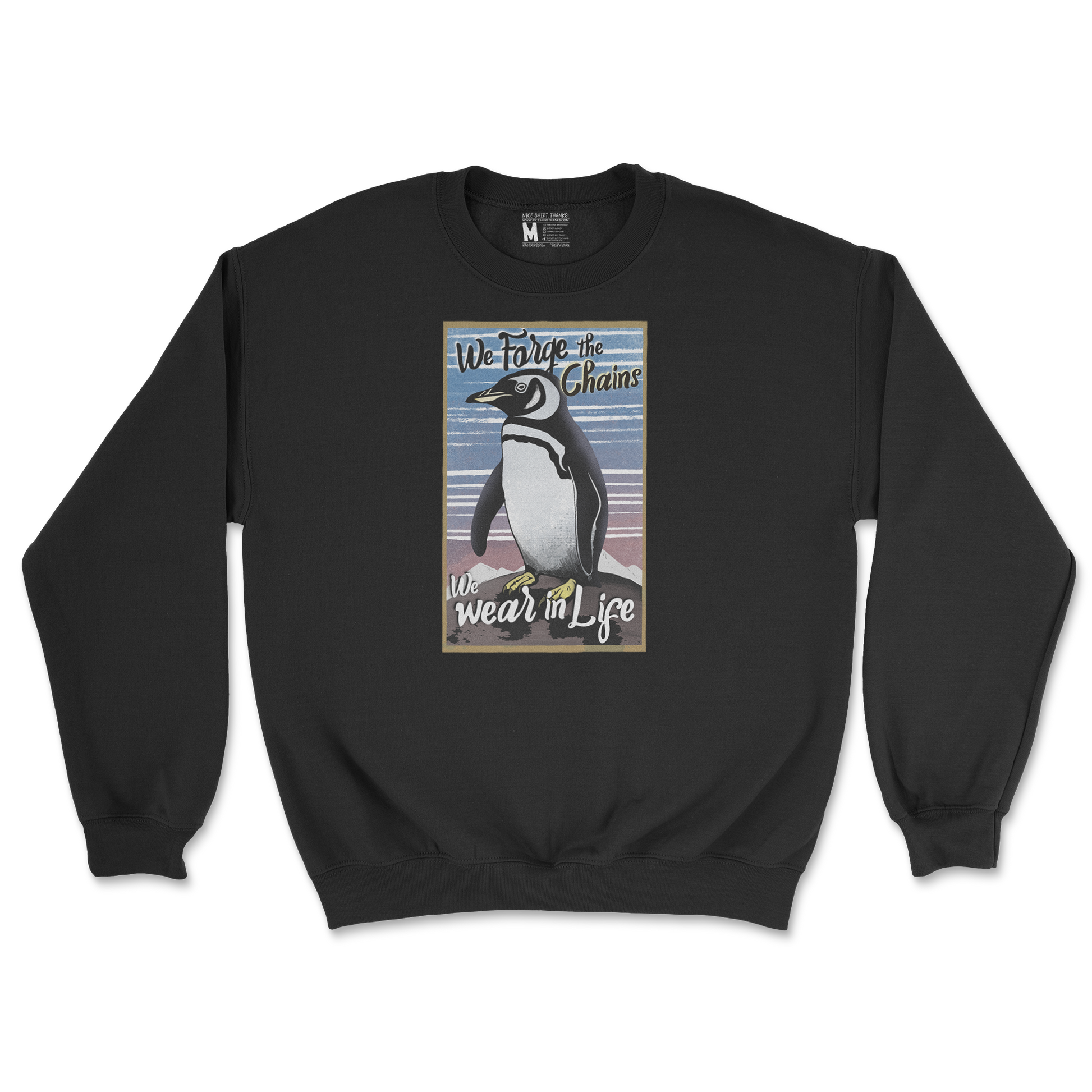 Gildan SoftStyle Crew Neck in Black