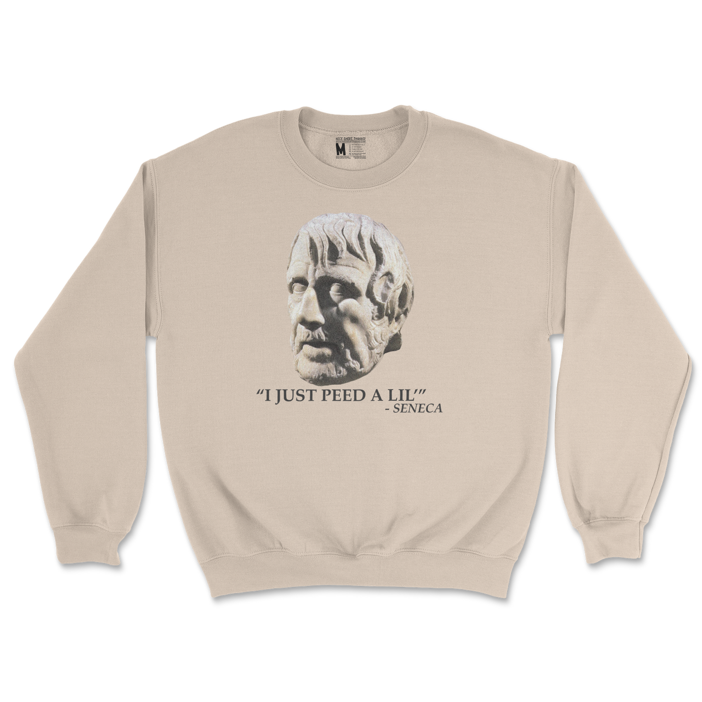 Gildan SoftStyle Crew Neck Seneca Pee in Sand