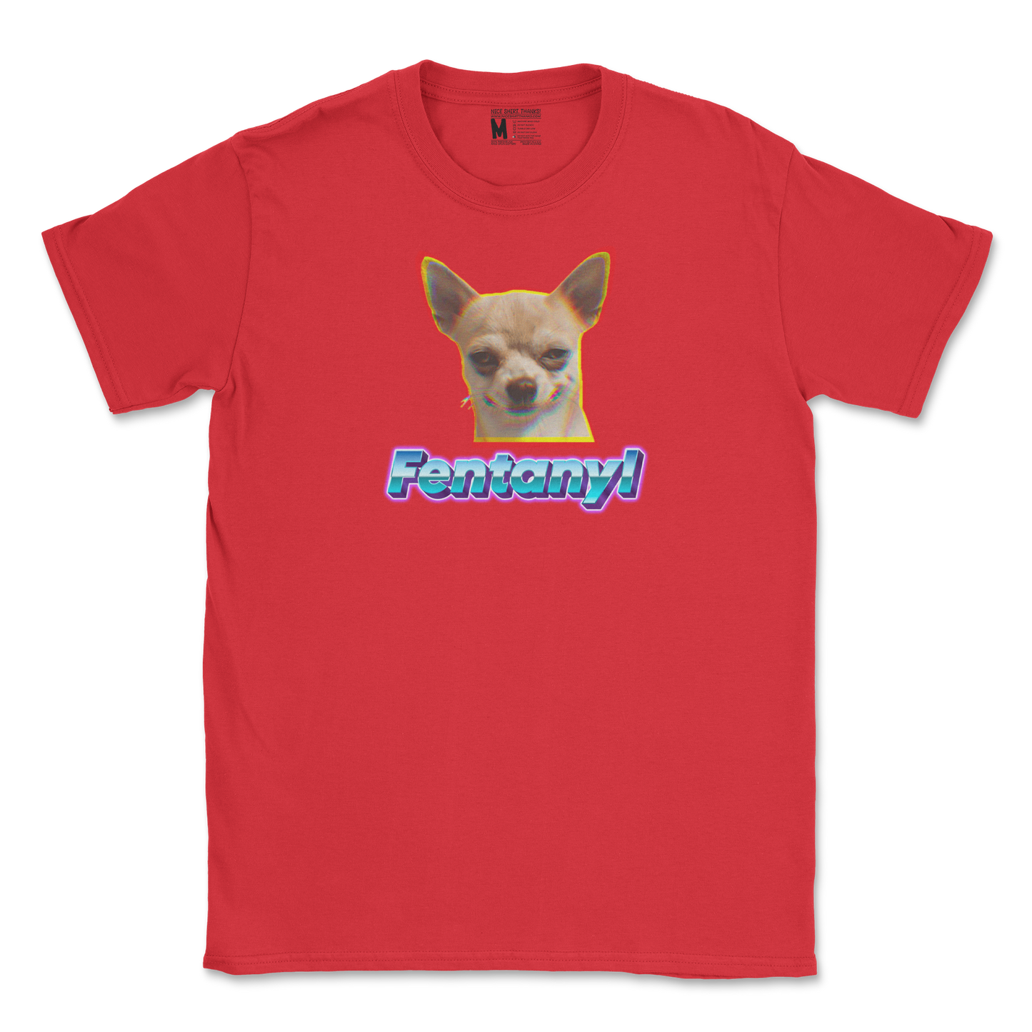 Gildan SoftStyle T-Shirt Fent in Red