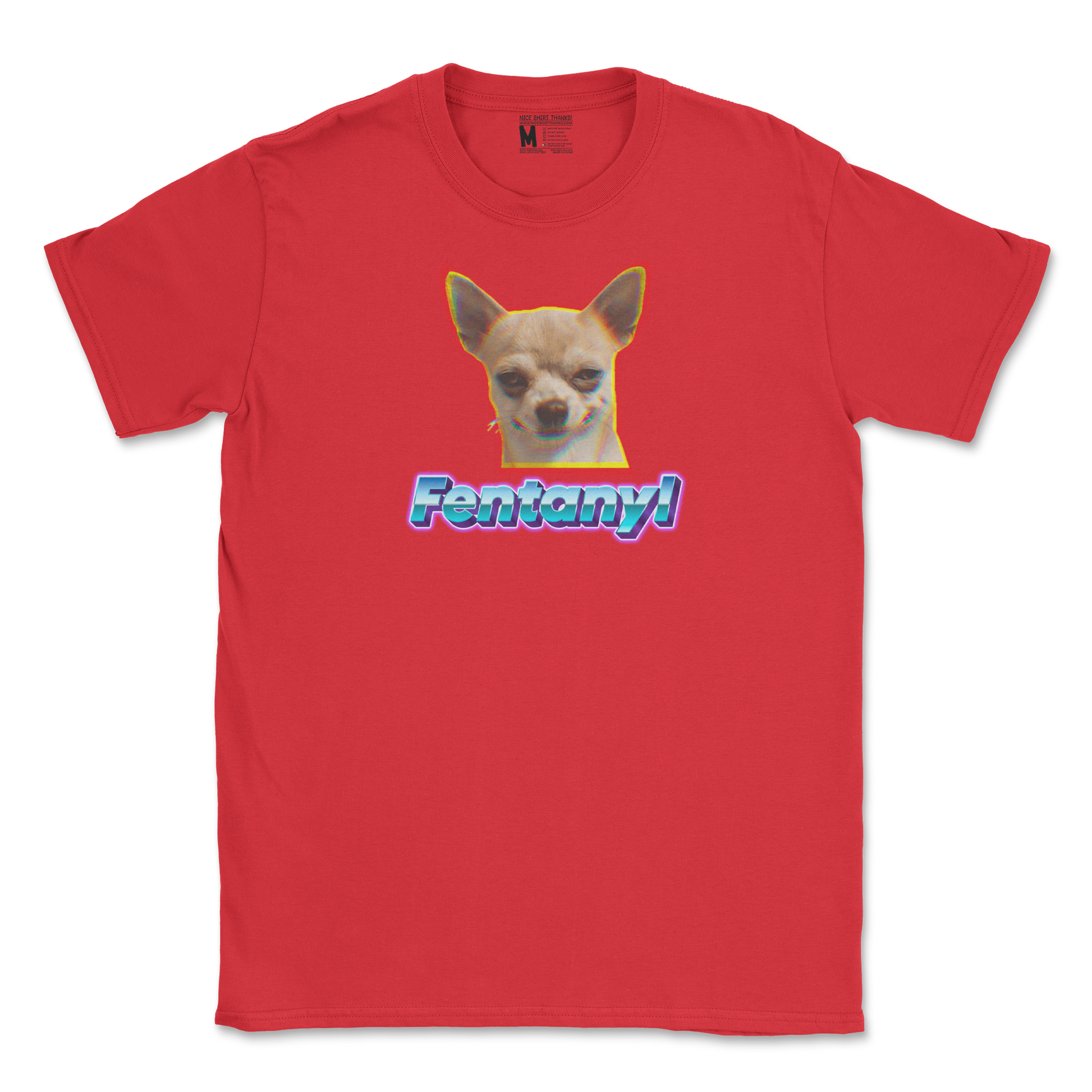 Gildan SoftStyle T-Shirt Fent in Red