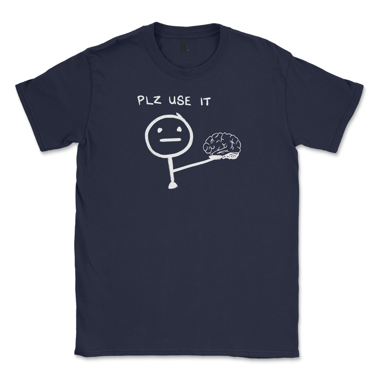 The Nice Shirt T-Shirt Plz Use It in Navy