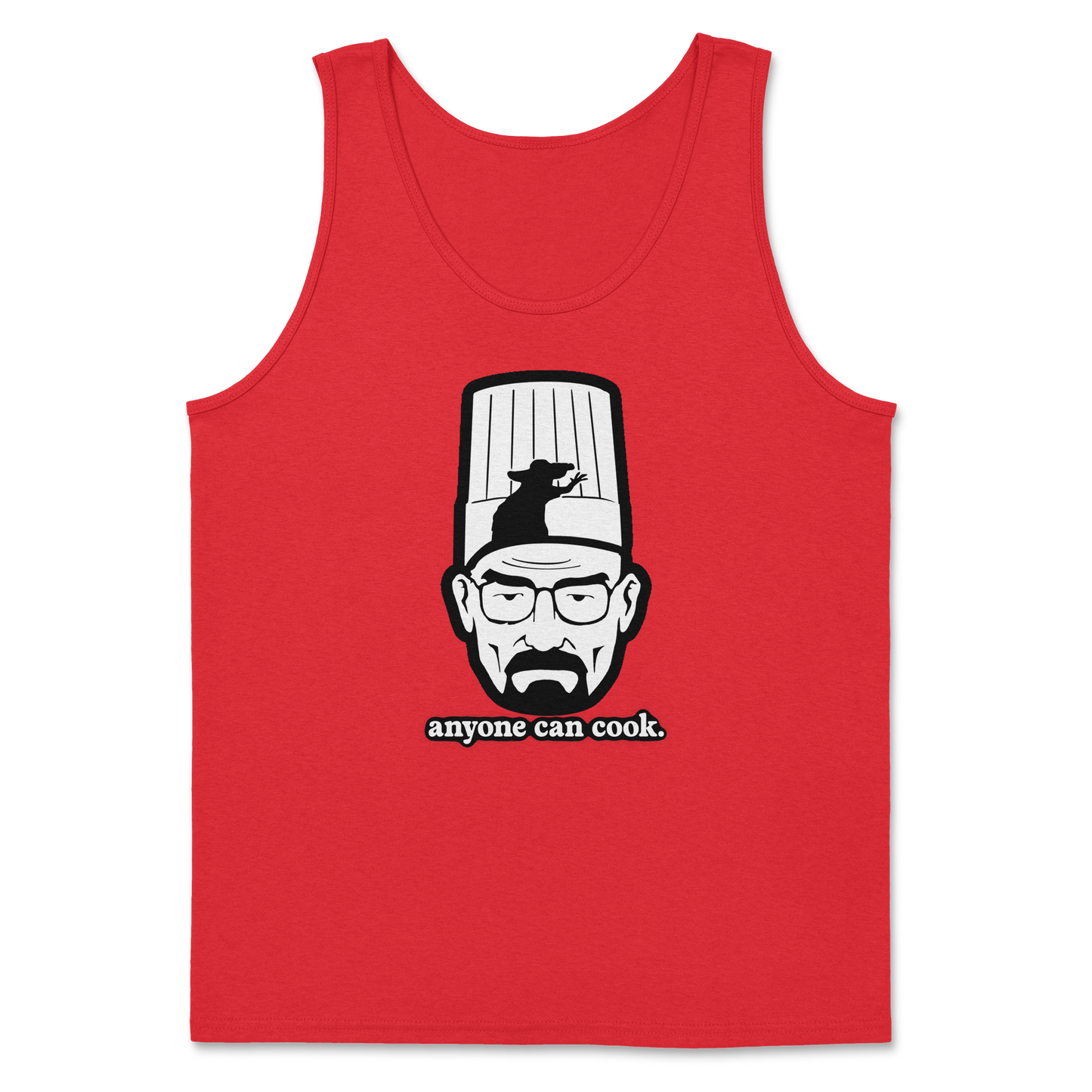 Heavy Blend Tank Top Everyone Can Cook in Red