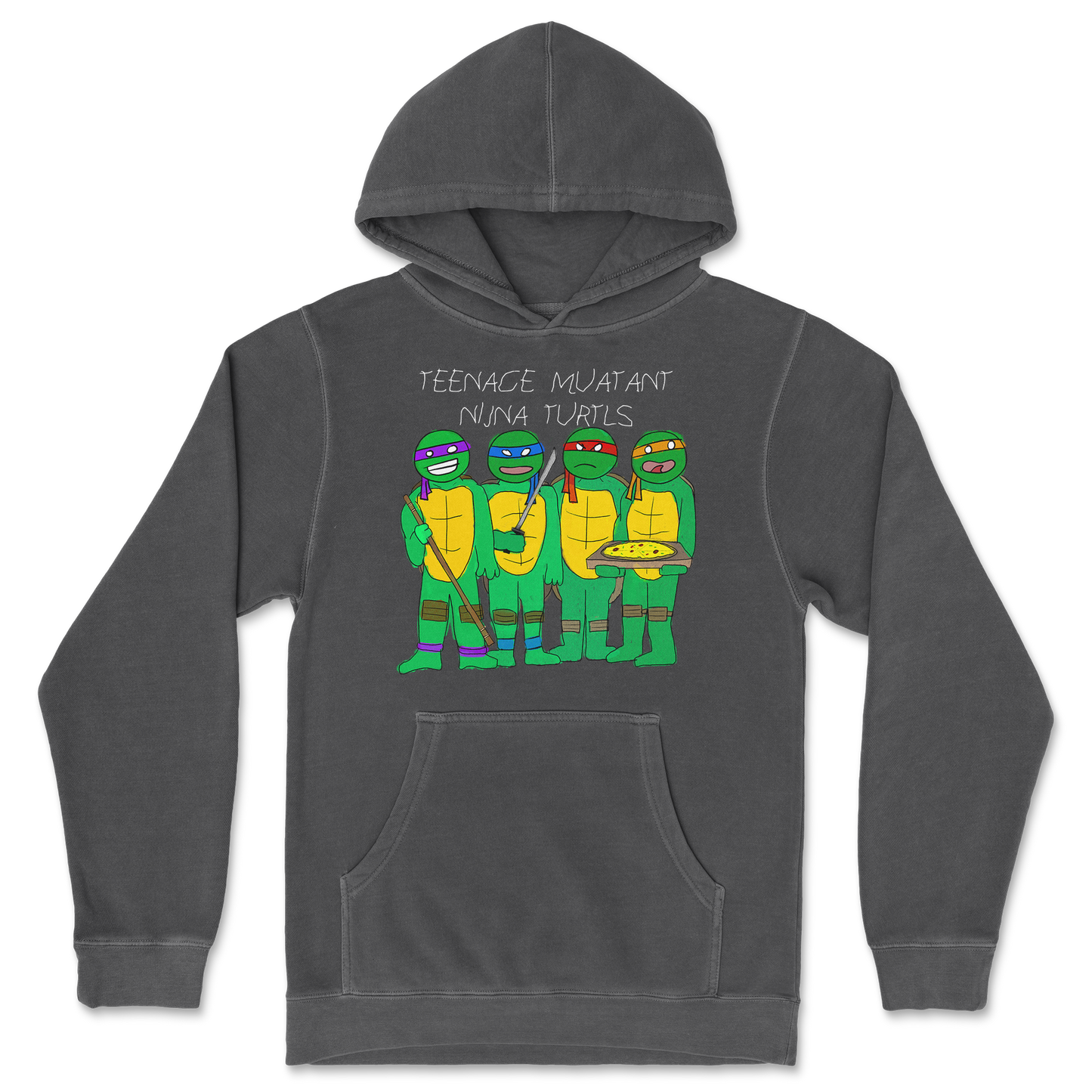 Independent Clothing Co. Hoodie Ninja Turtles in Black