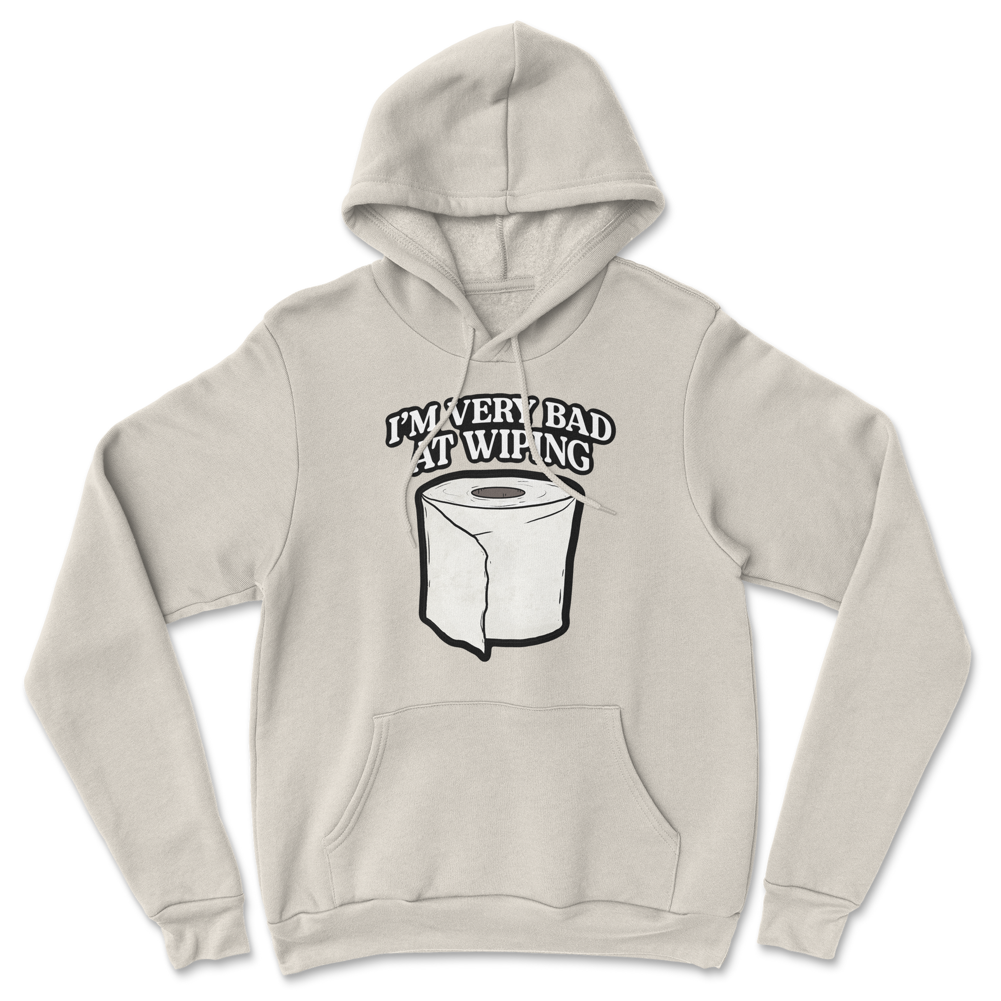 Heavy Blend Hoodie Bad Wiper in Sand