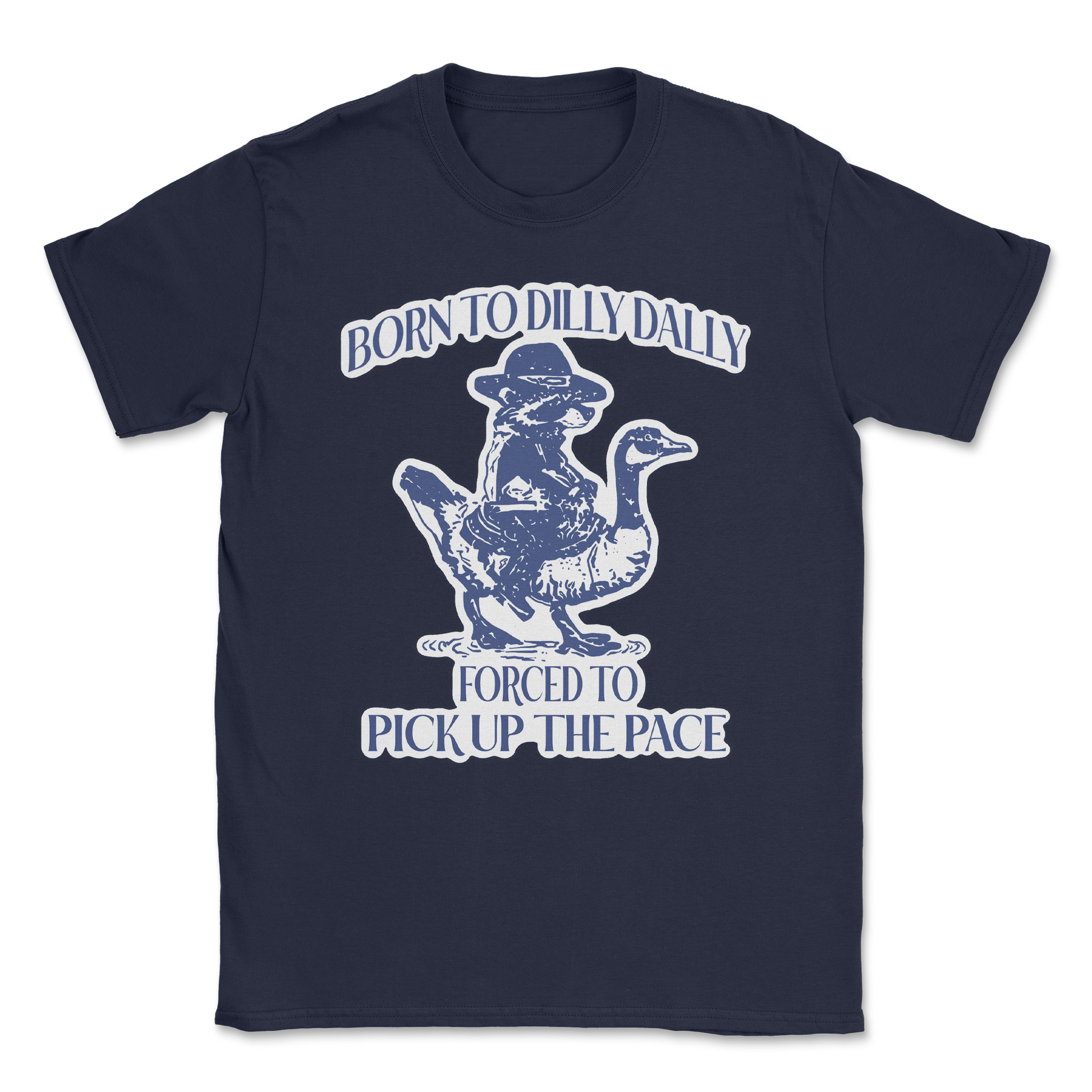 Heavy Blend T-Shirt Dilly Dally  in Navy