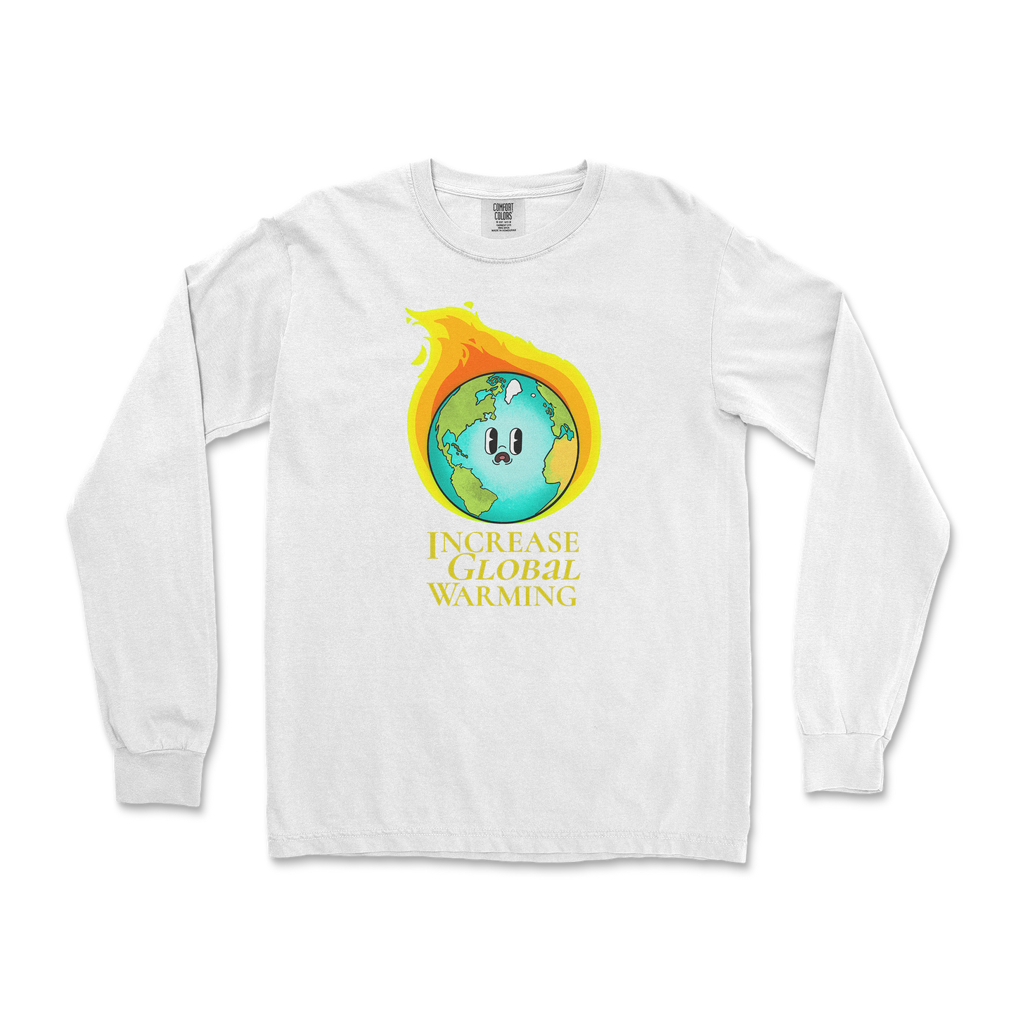 Comfort Colors Long Sleeve in White