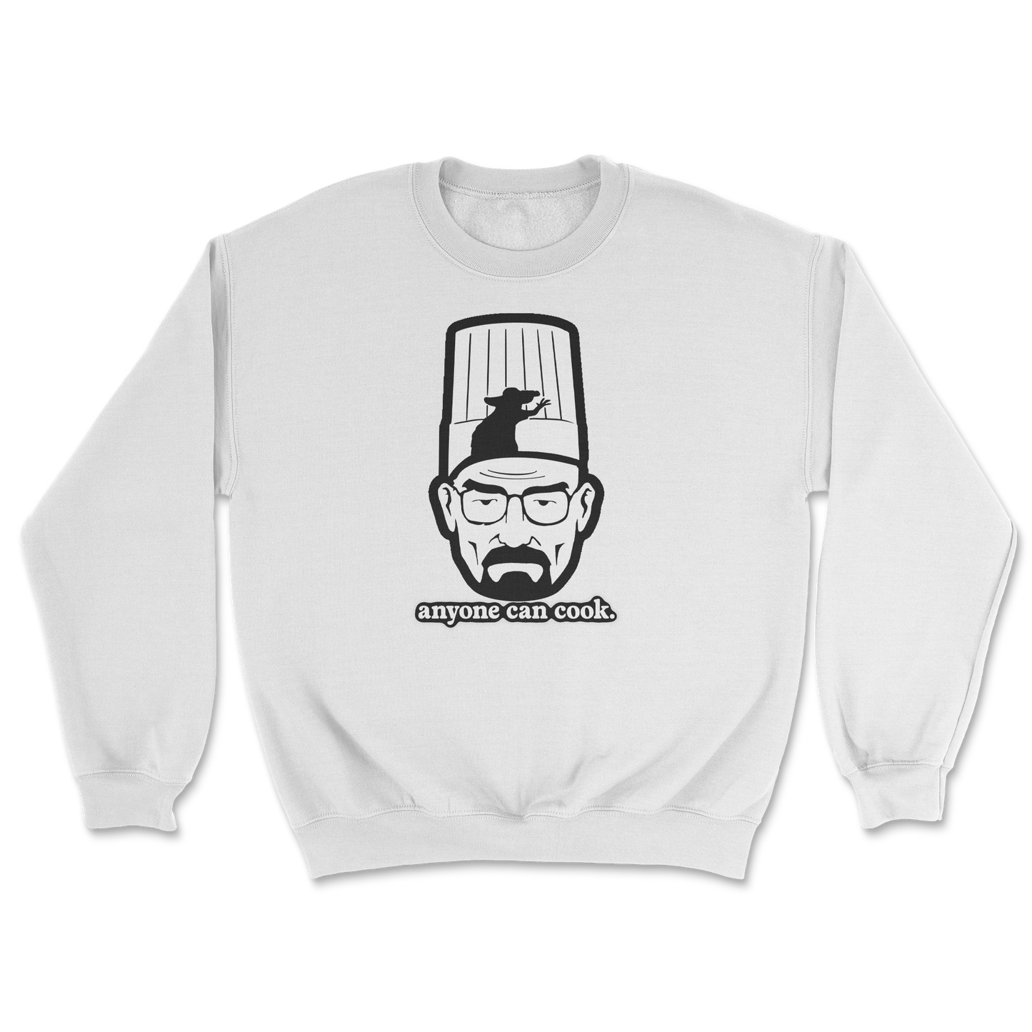 Heavy Blend Crew Neck Everyone Can Cook in White