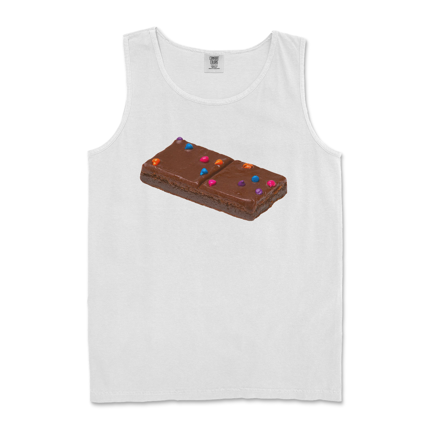 Comfort Colors Tank Top Mmmmm Yummmm in White