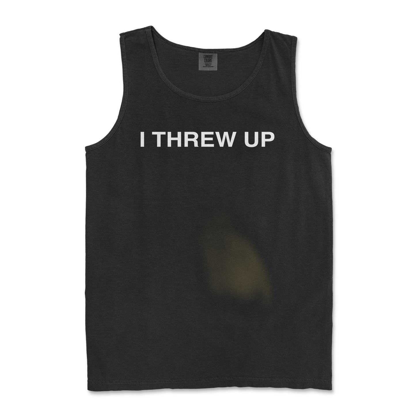 Comfort Colors Tank Top Mom I Threw Up in Black