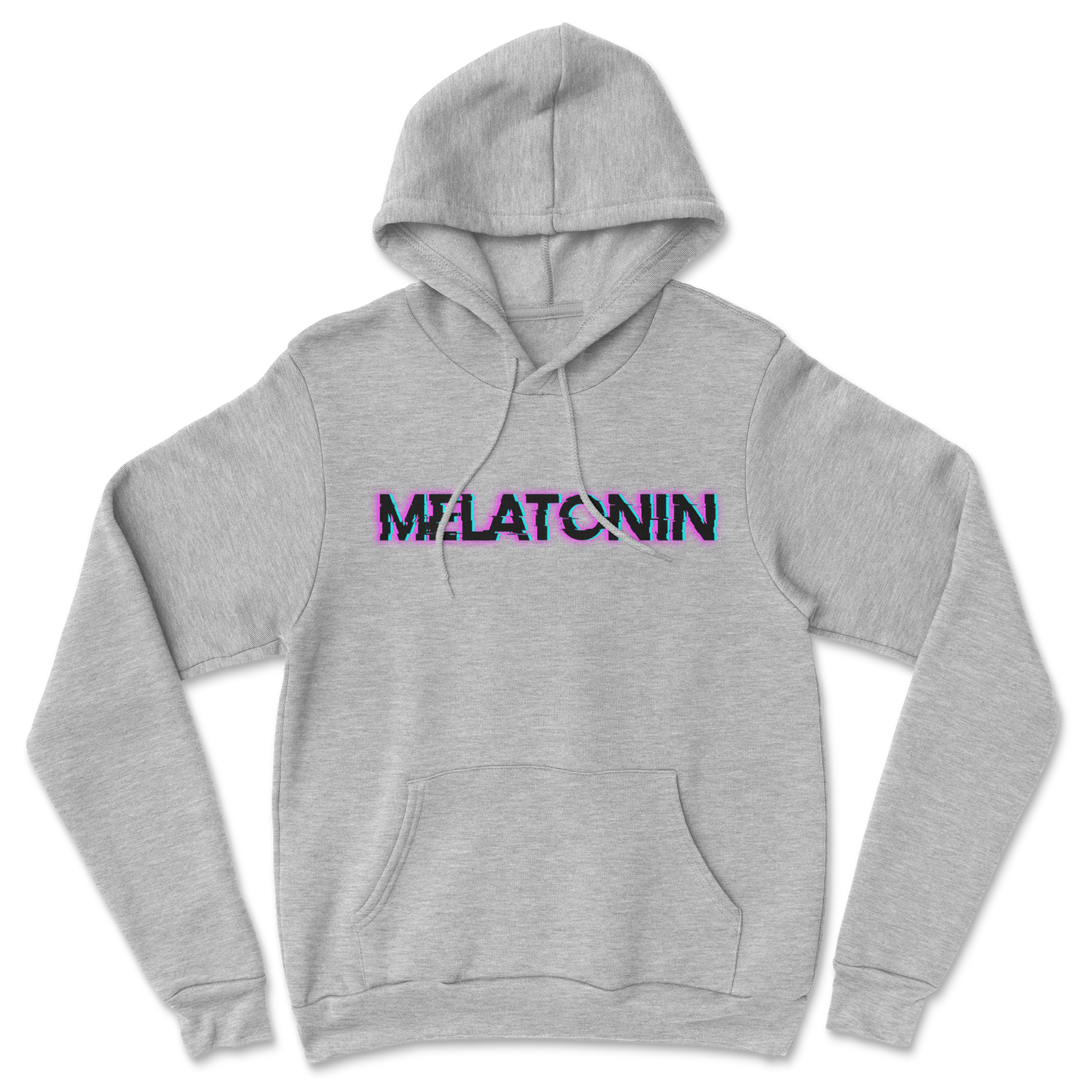 Heavy Blend Hoodie Melatonin in Grey Heather