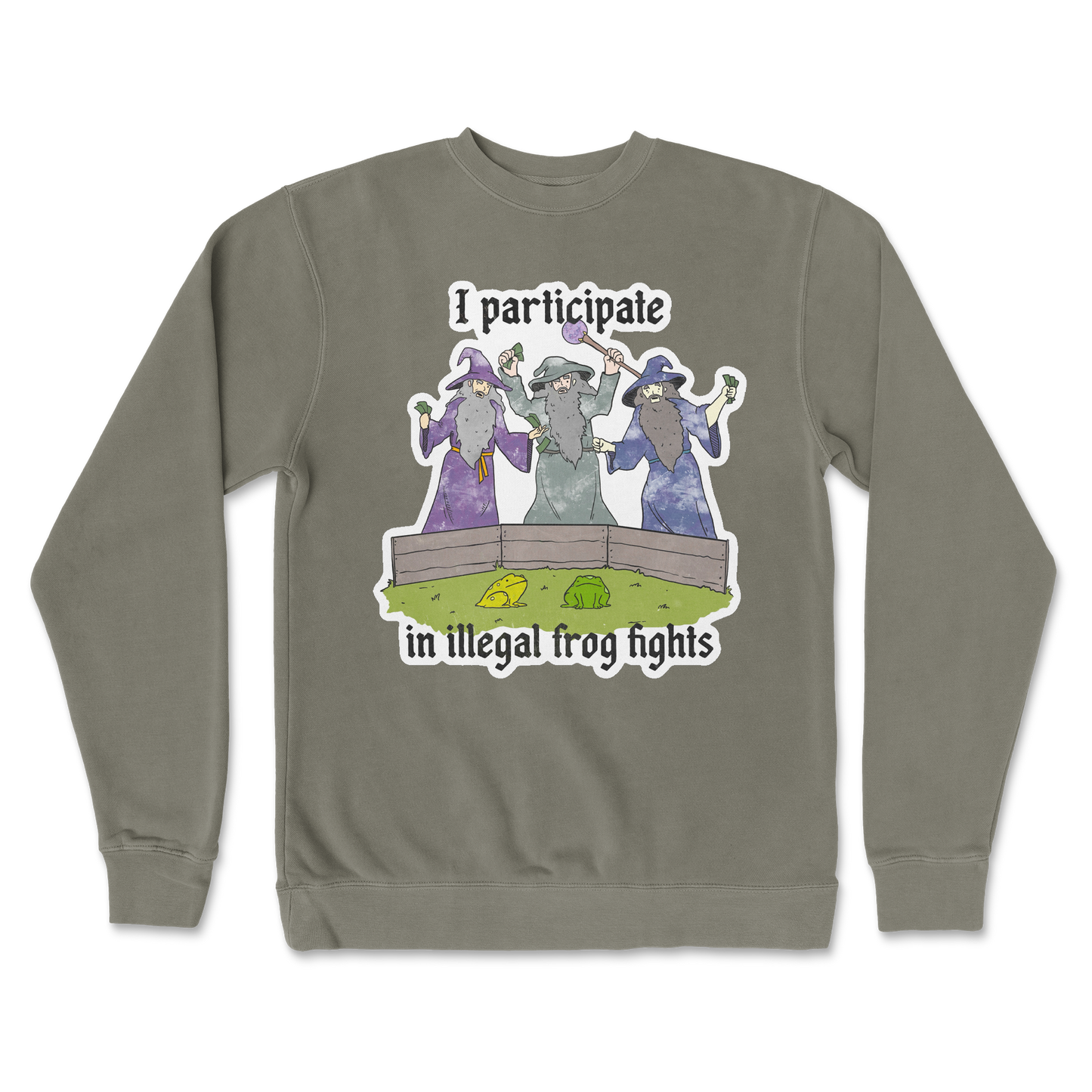 Independent Clothing Co. Crew Neck Wizard Activities in Army