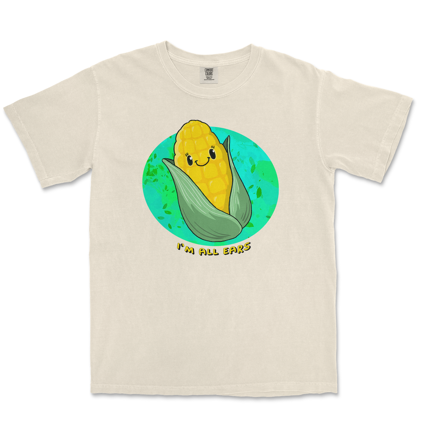 Comfort Colors T-Shirt Mmm Corn in Ivory