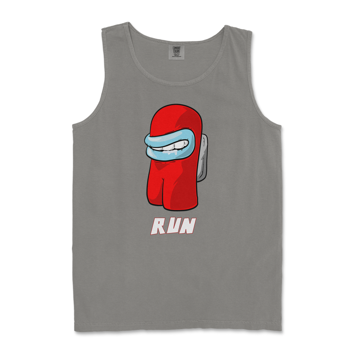 Comfort Colors Tank Top Sussy Man Child in Grey