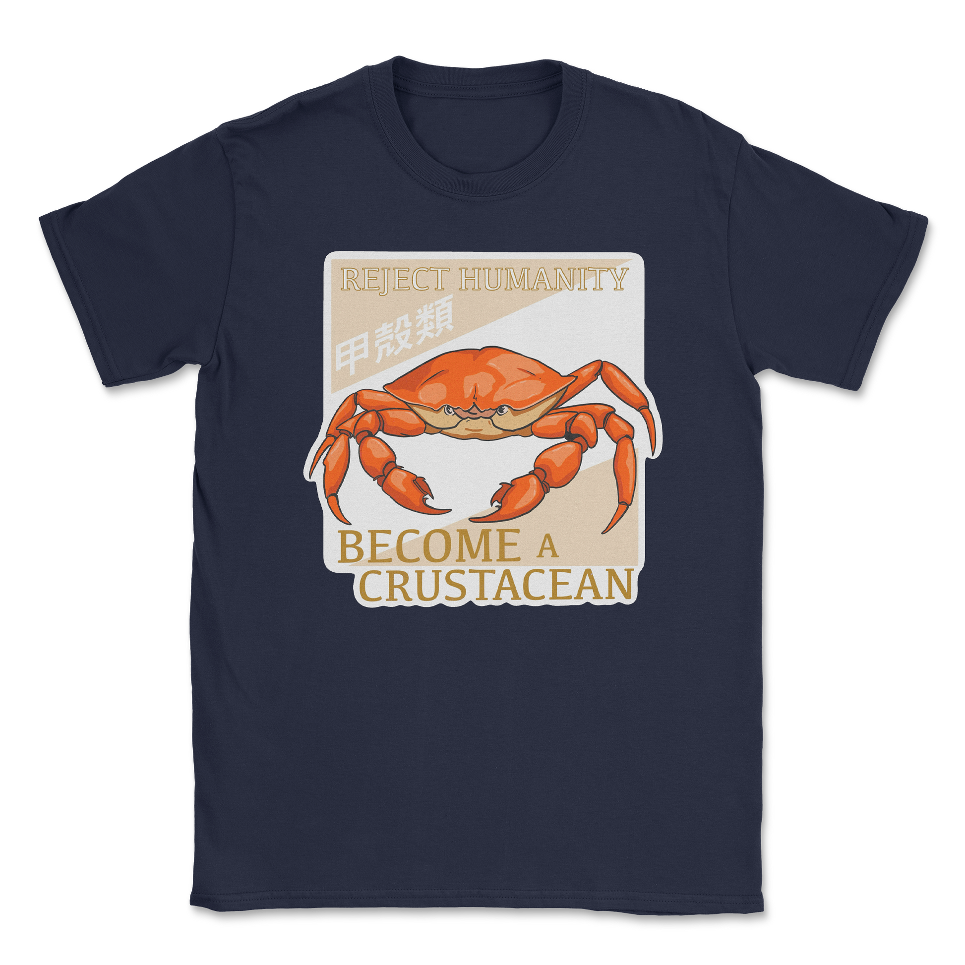 Heavy Blend T-Shirt Embrace the Crab in Navy