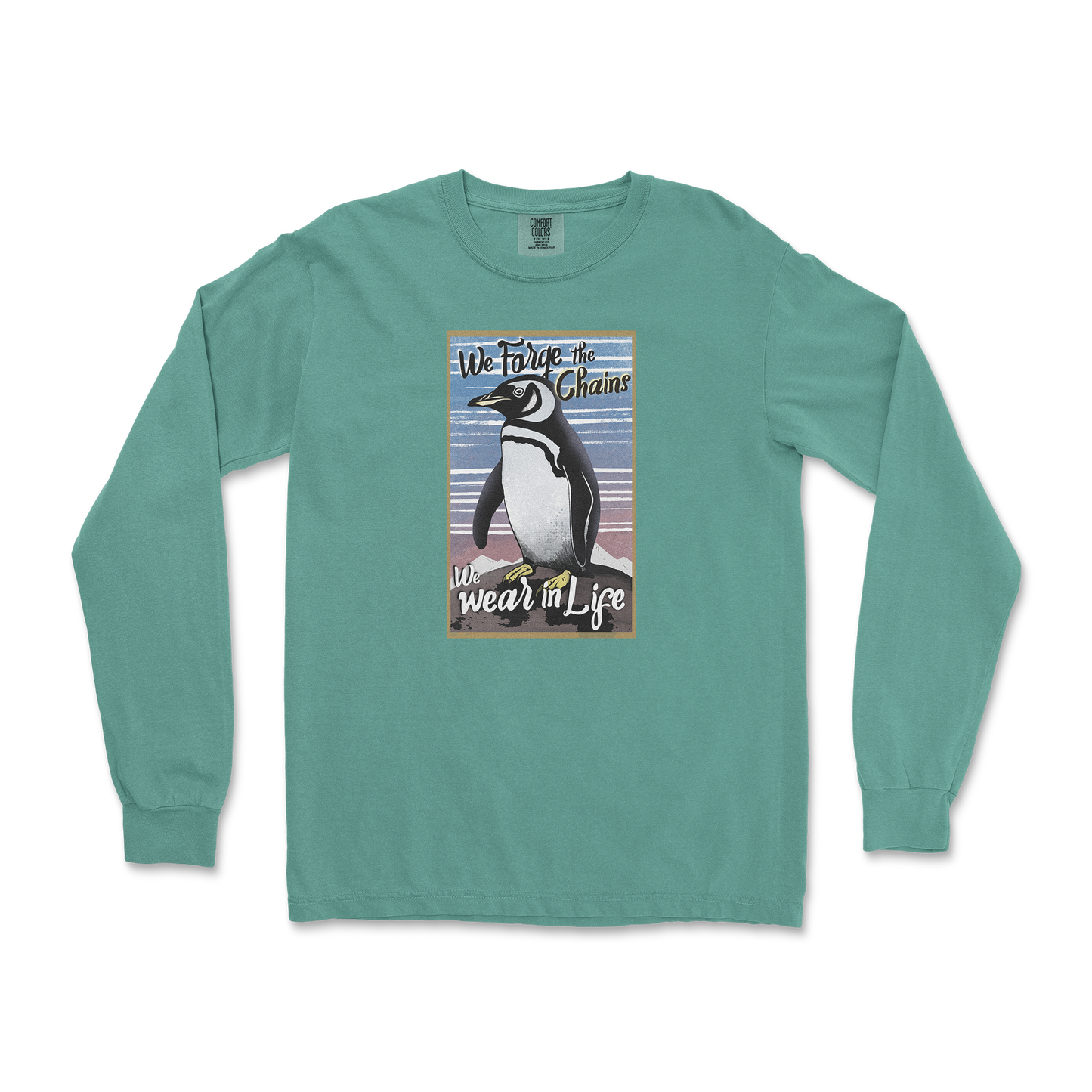 Comfort Colors Long Sleeve in LightGreen