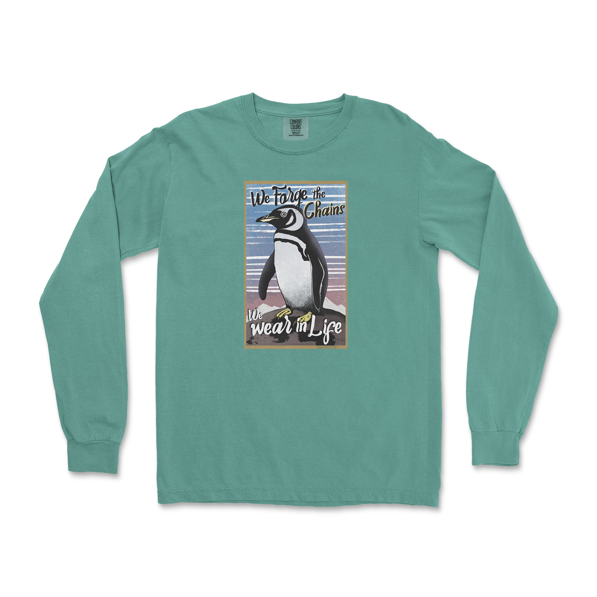 Comfort Colors Long Sleeve in LightGreen