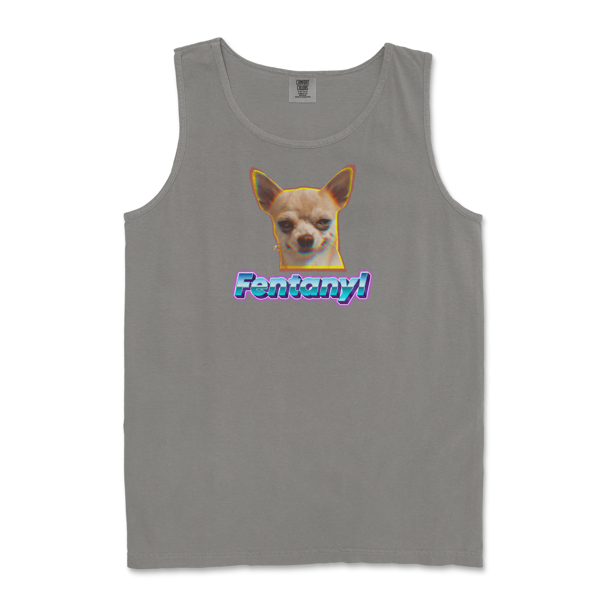 Comfort Colors Tank Top Fent in Grey