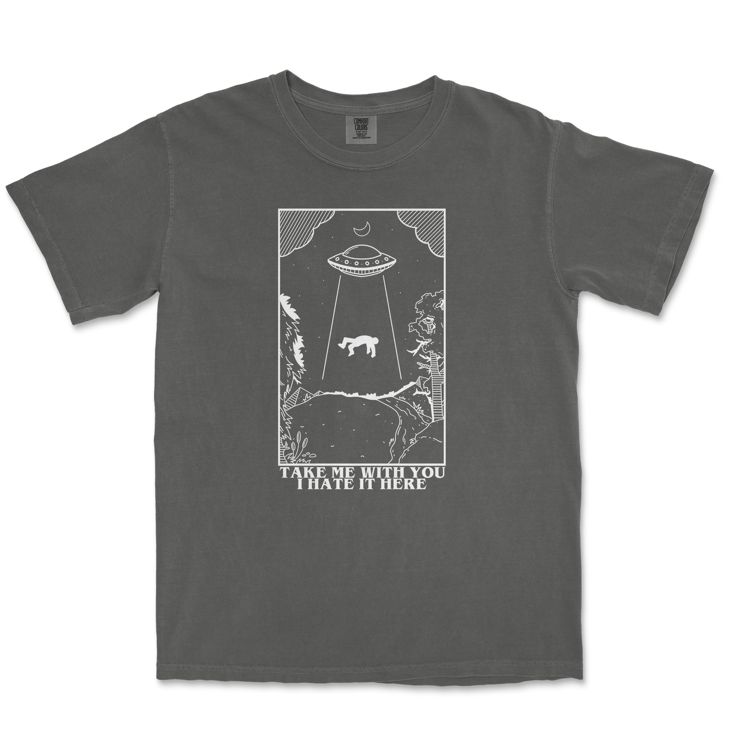 Comfort Colors T-Shirt in Pepper