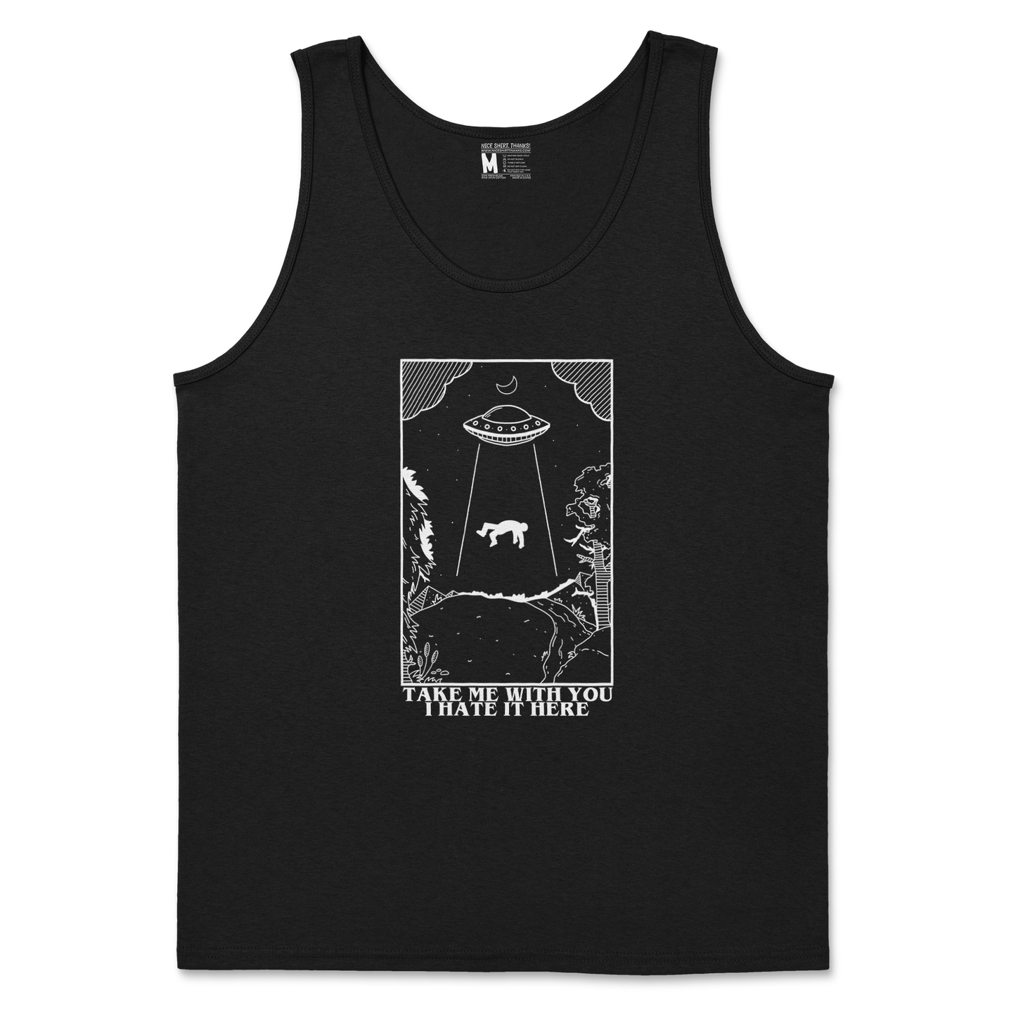 Gildan SoftStyle Tank Top in Black