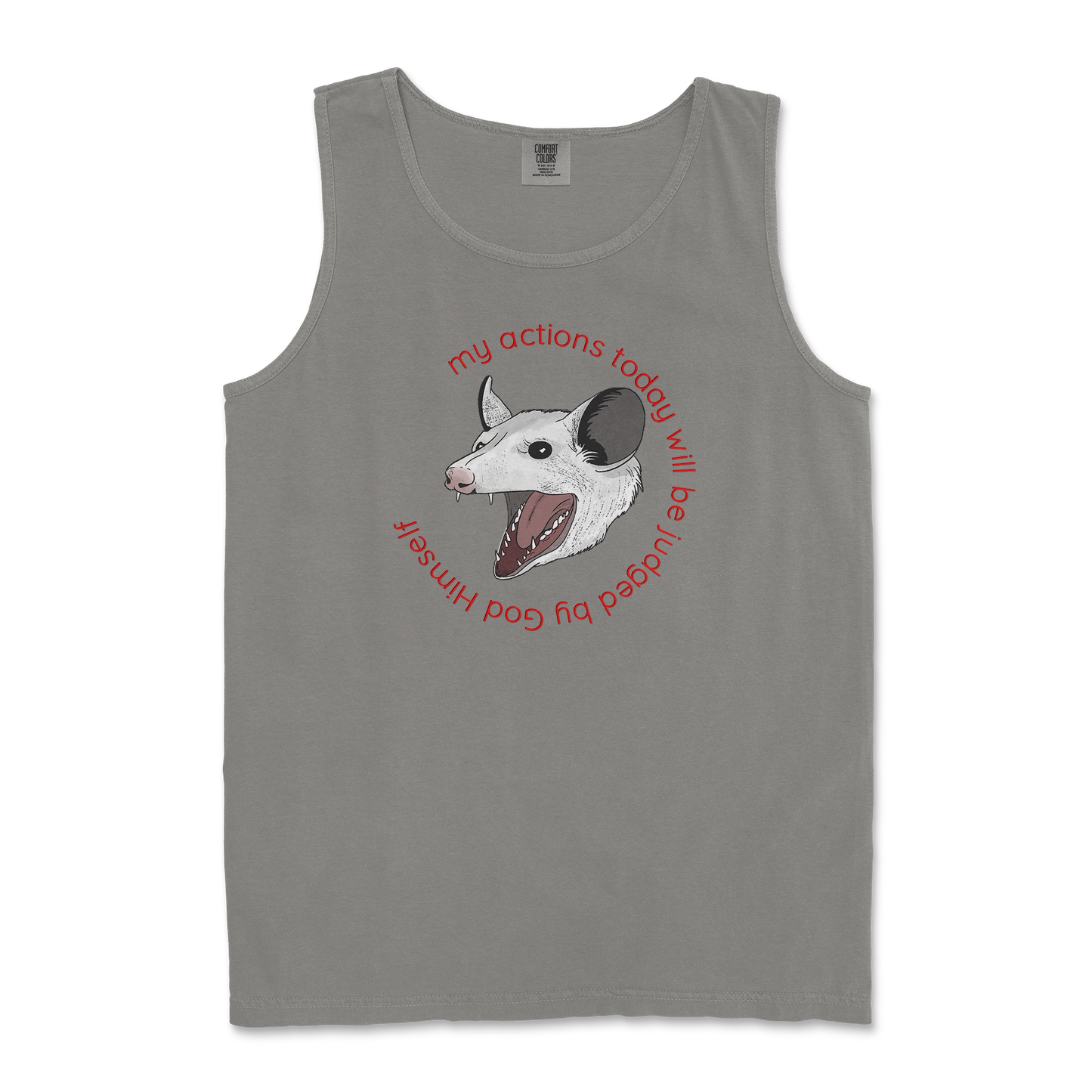 Comfort Colors Tank Top in Grey