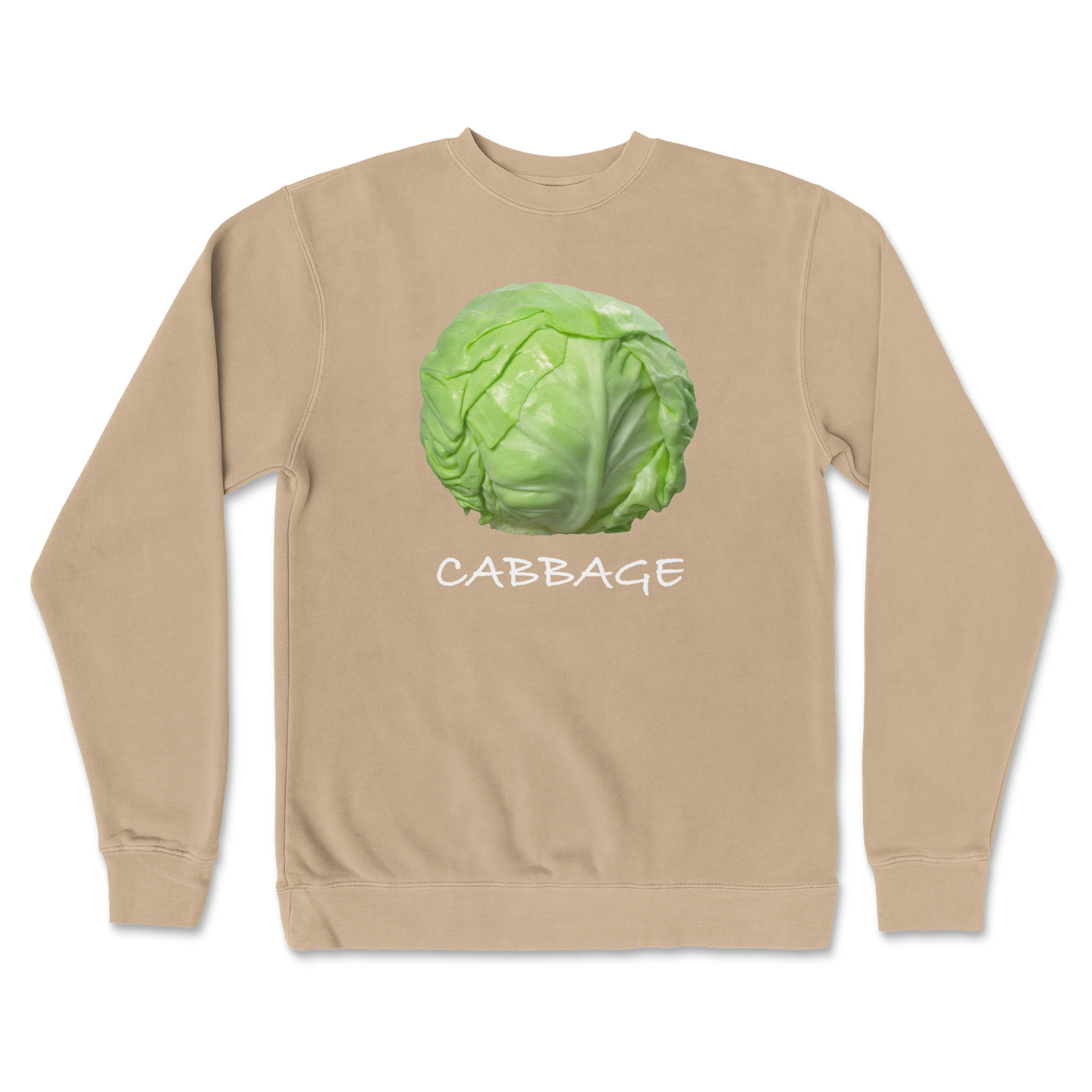 Independent Clothing Co. Crew Neck Cabbage in Sandstone