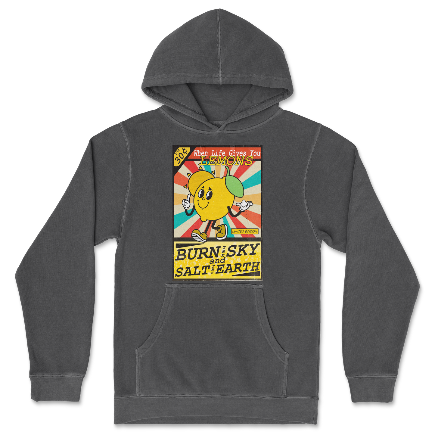 Independent Clothing Co. Hoodie Life Gives You Lemons in Black