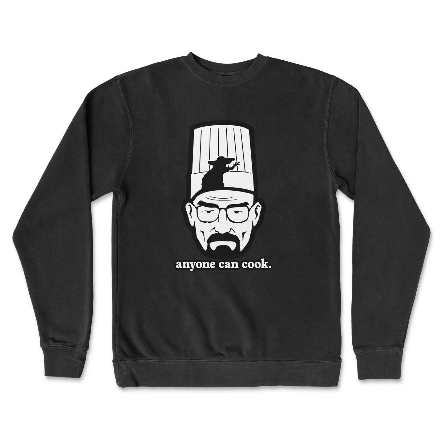 Independent Clothing Co. Crew Neck Everyone Can Cook in Black
