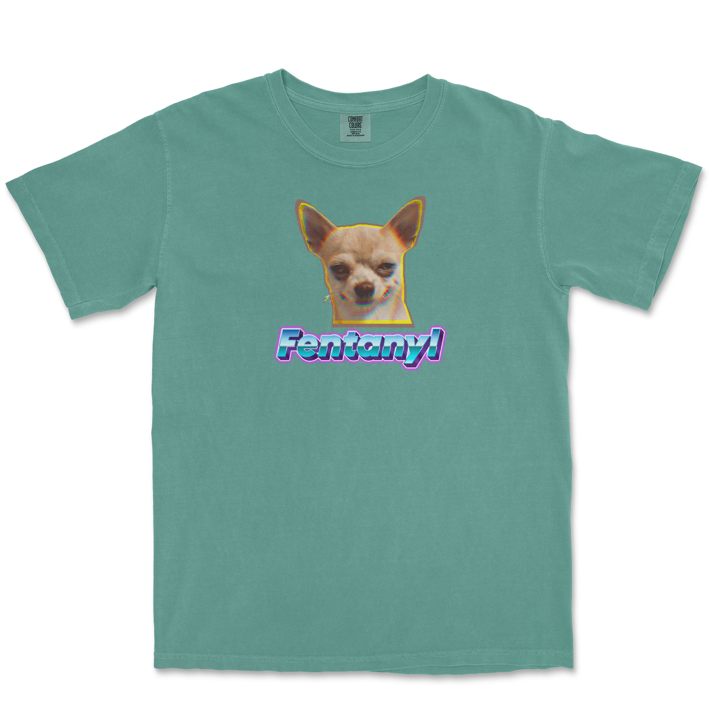 Comfort Colors T-Shirt Fent in Light-Green