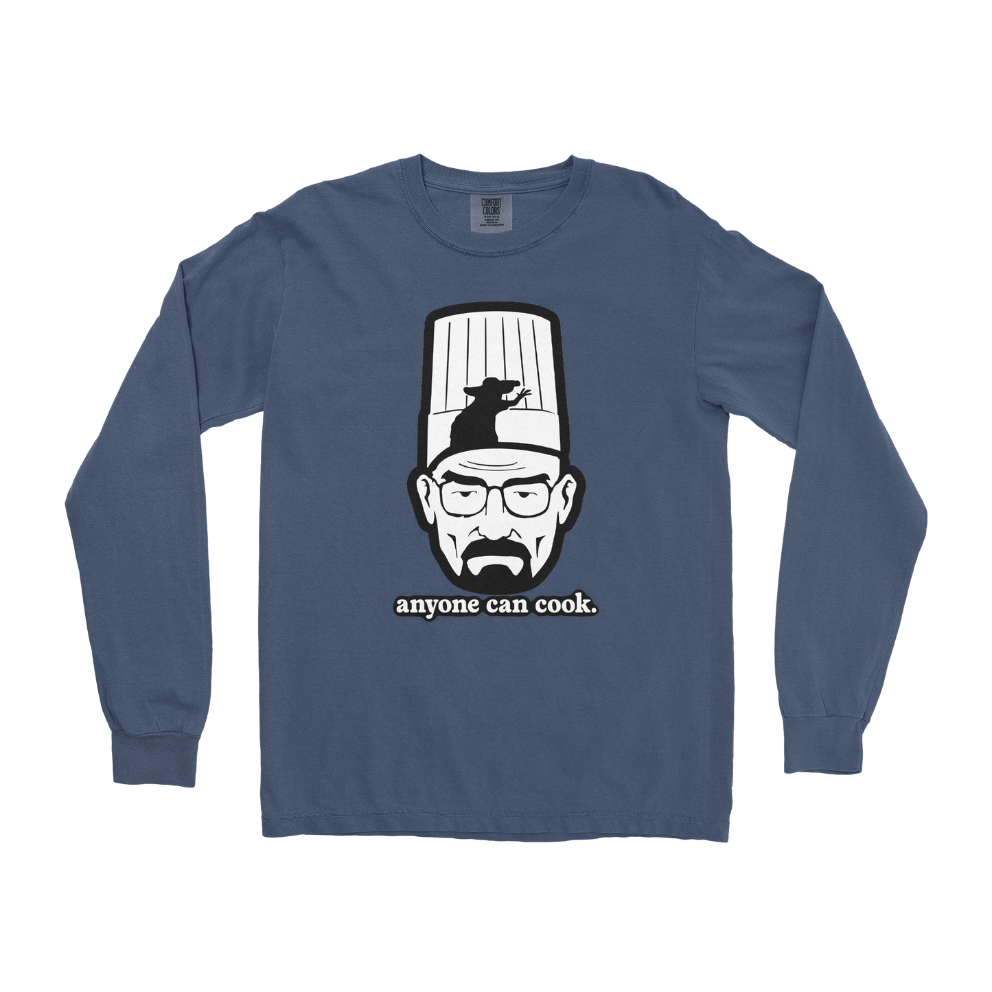 Comfort Colors Long Sleeve Everyone Can Cook in Midnight