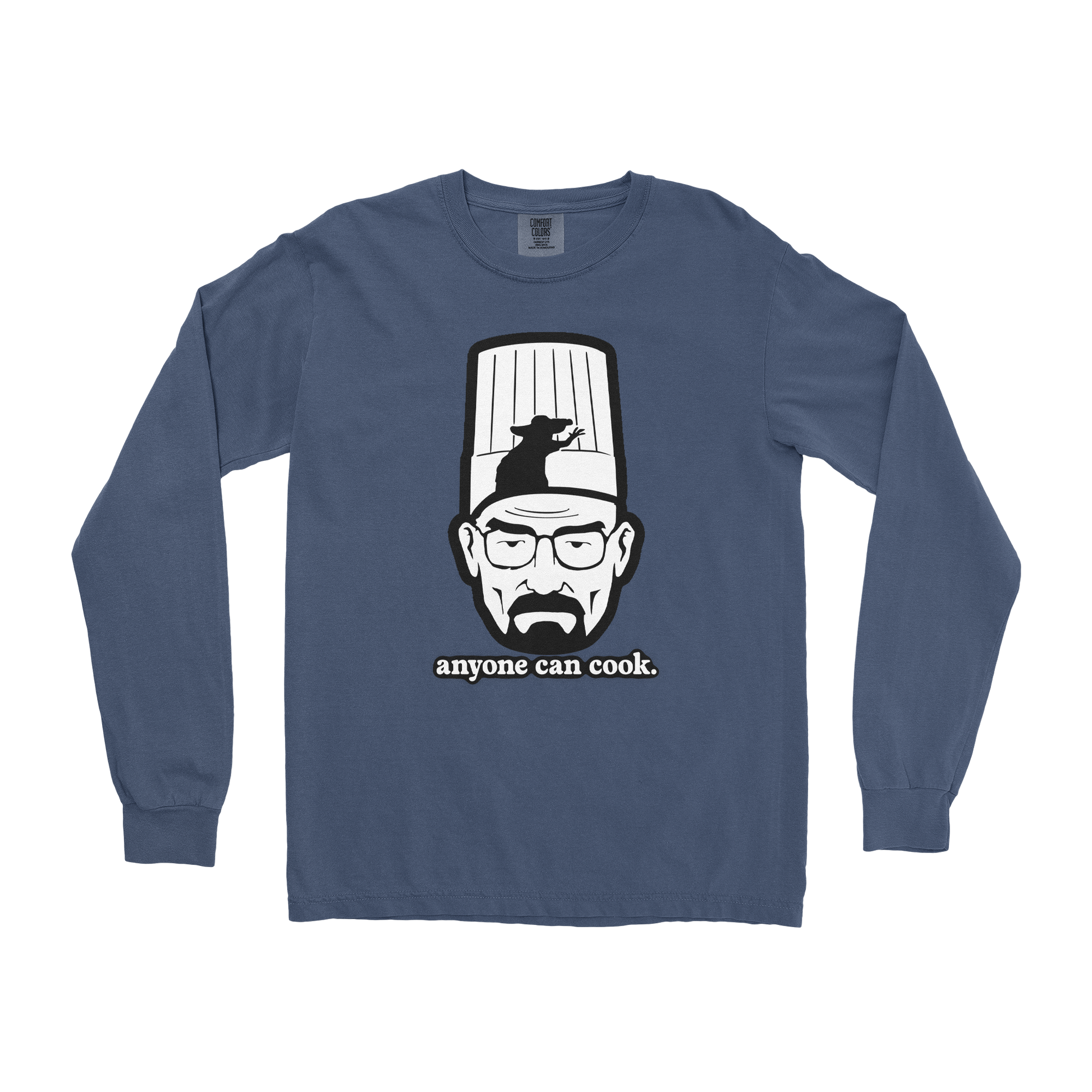 Comfort Colors Long Sleeve Everyone Can Cook in Midnight
