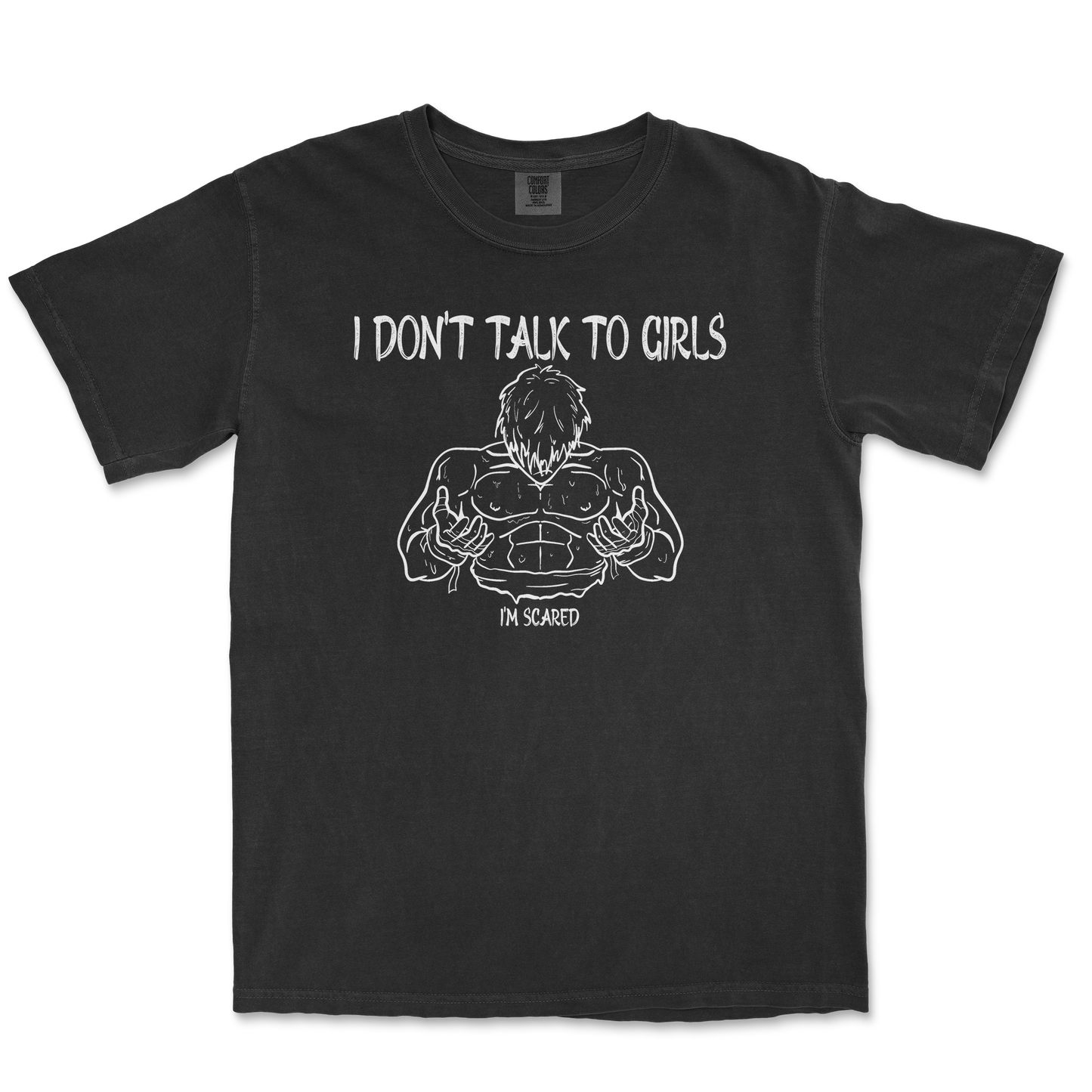 Comfort Colors T-Shirt Gym Shirt in Black