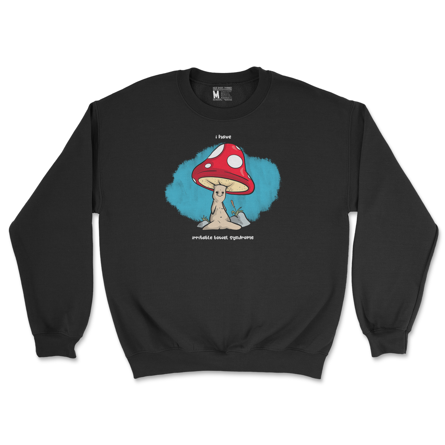 Gildan SoftStyle Crew Neck IBS in Black
