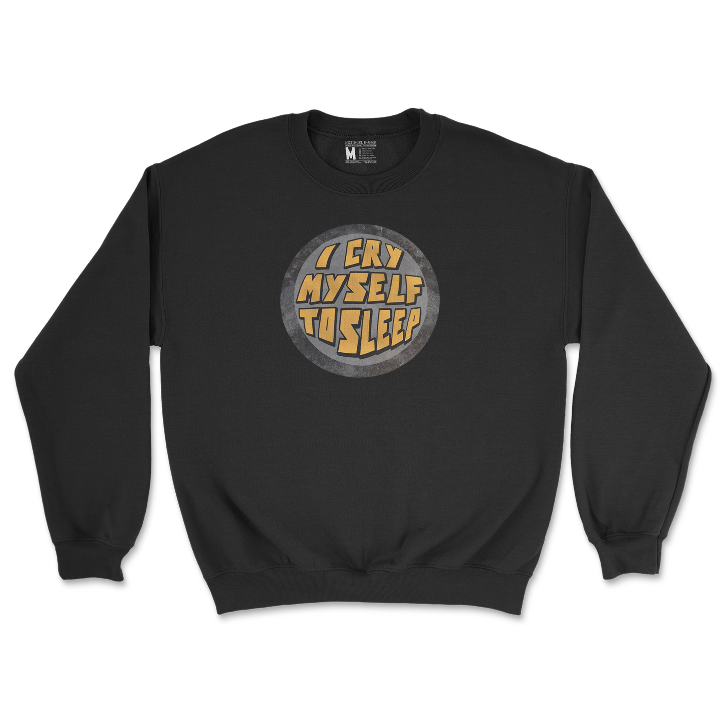 Gildan SoftStyle Crew Neck Im Ok in Black