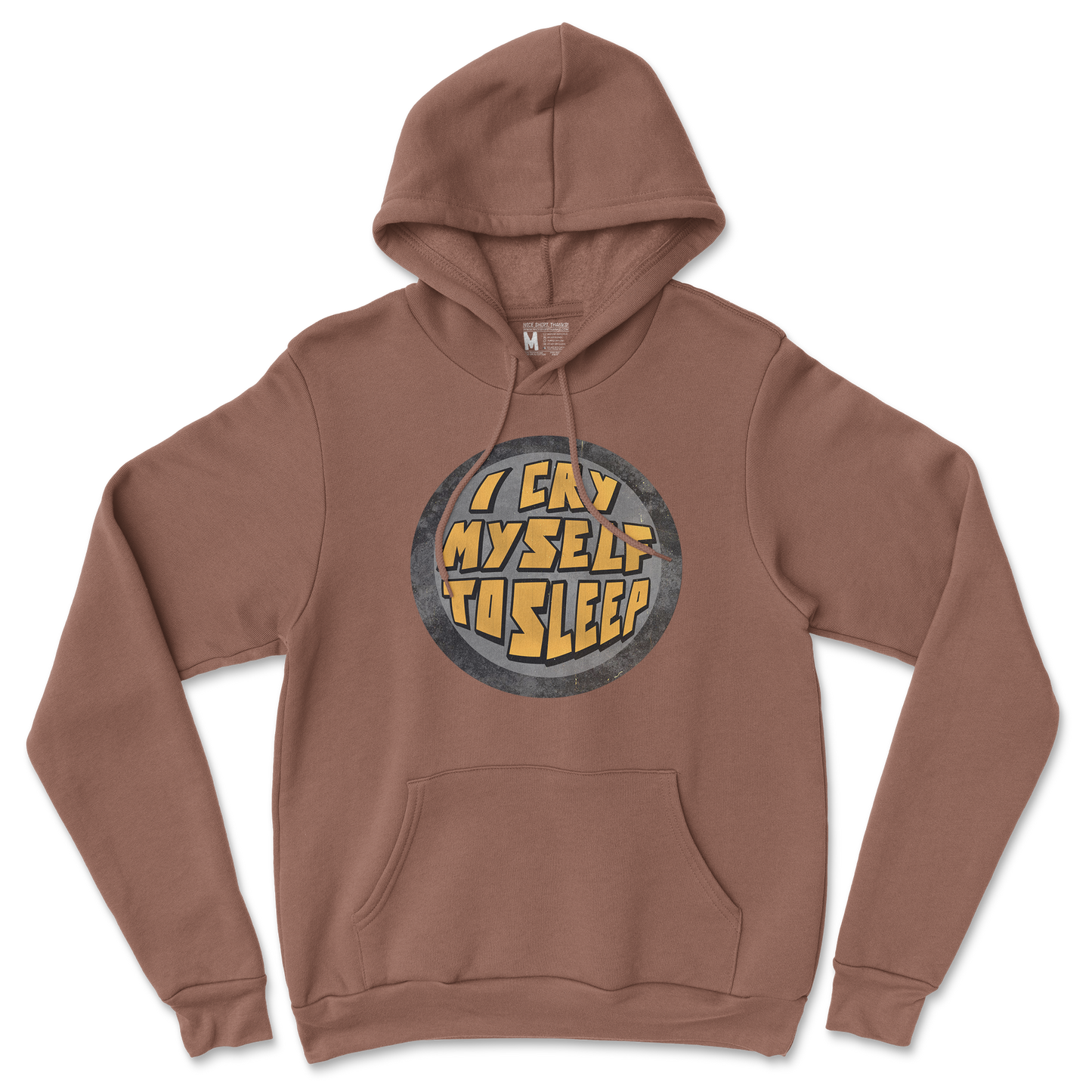 Gildan SoftStyle Hoodie Im Ok in Cocoa