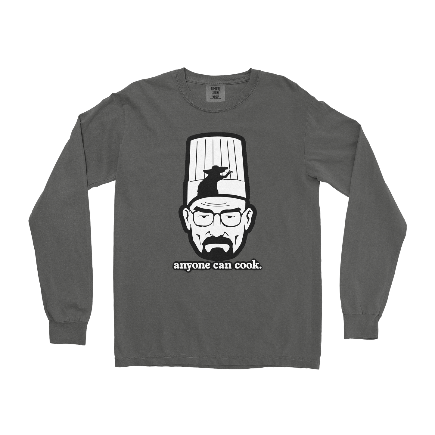 Comfort Colors Long Sleeve Everyone Can Cook in Pepper