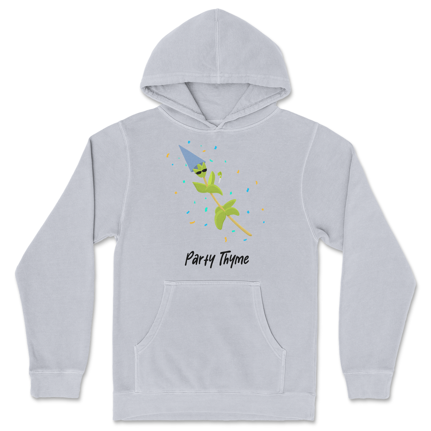 Independent Clothing Co. Hoodie Party Thyme in GreyHeather