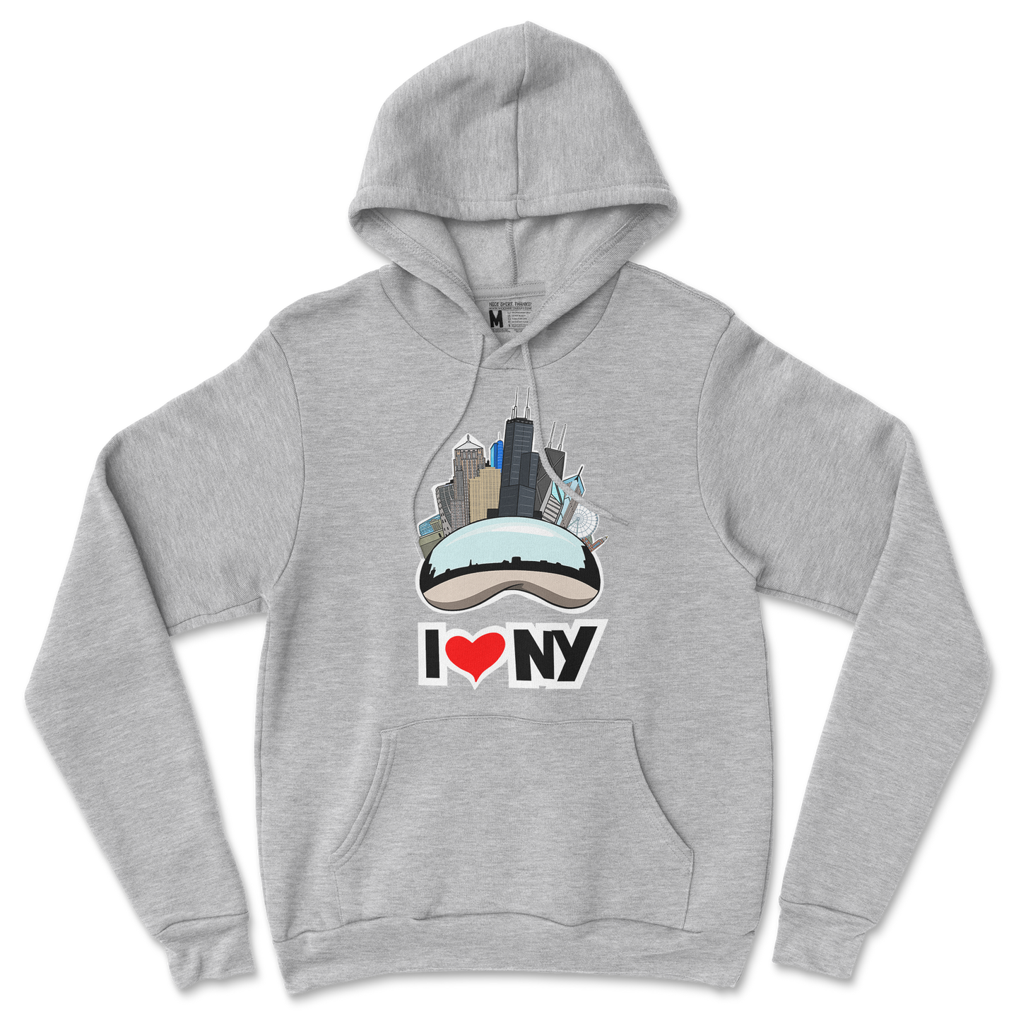 Gildan SoftStyle Hoodie in Sports Grey